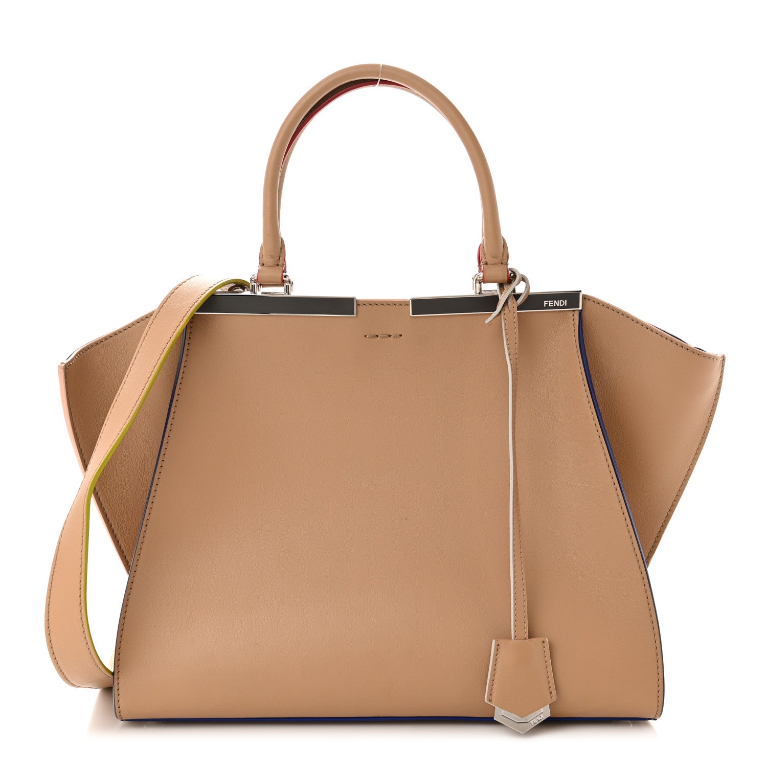 Fendi Vitello Dolce Petite 3Jours Tote Amido 1 of 12