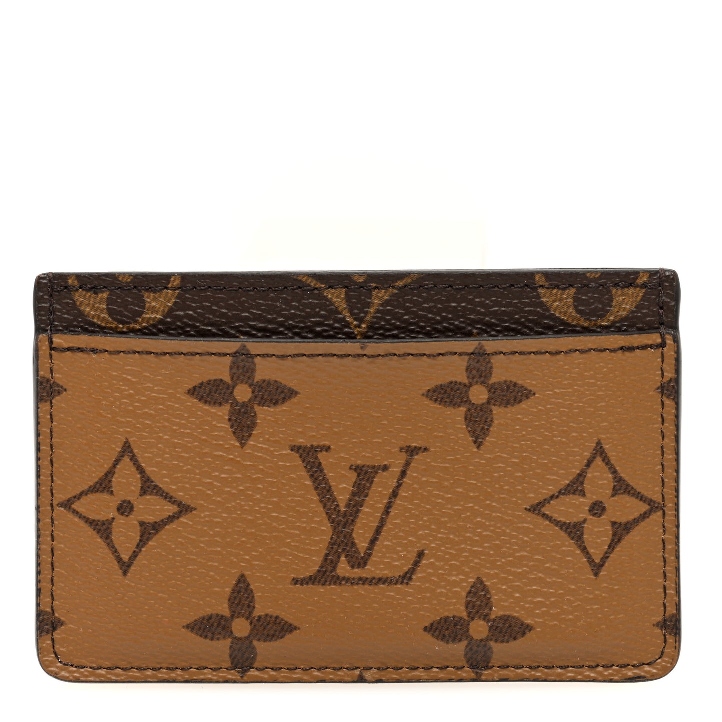 Reverse Monogram Card Holder