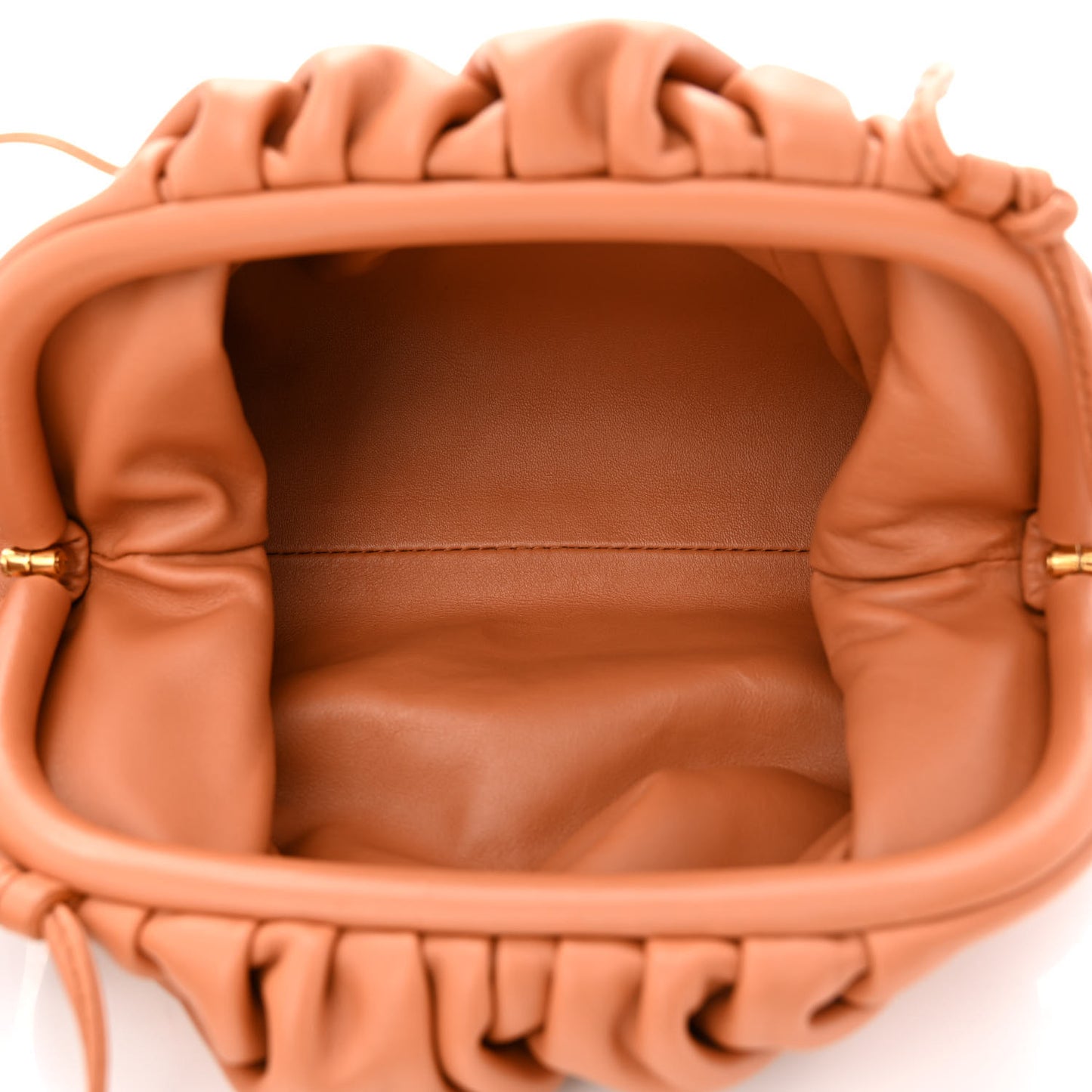 Butter Calfskin The Mini Pouch Clay