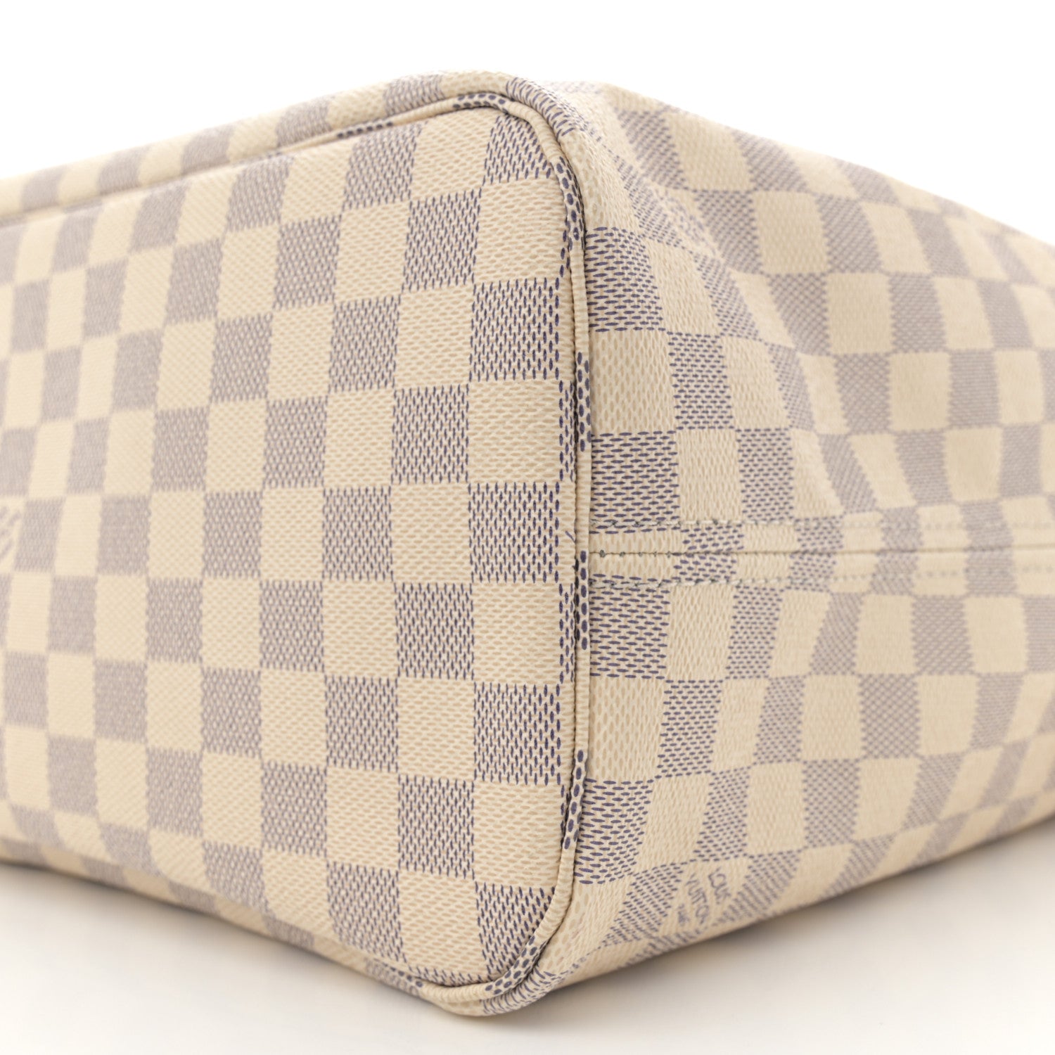Louis Vuitton Damier Azur Neo Neverfull MM Rose Ballerine 10 of 12