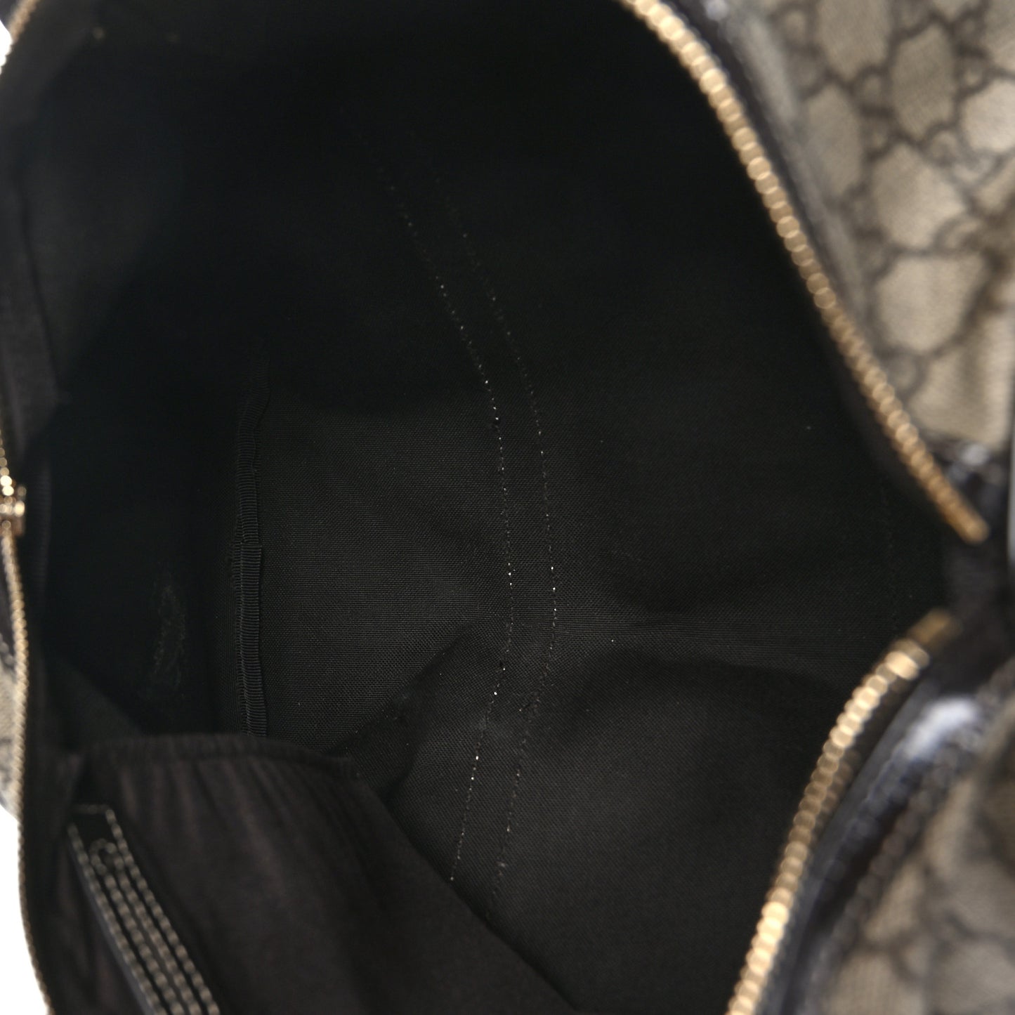 GG Plus Monogram Medium Joy Boston Dark Brown
