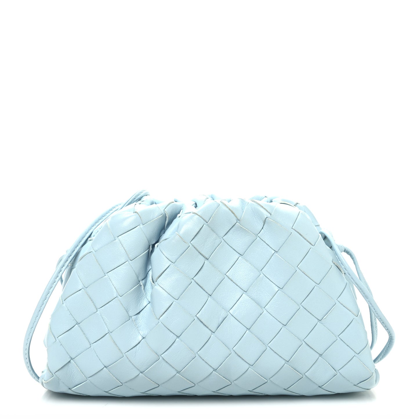Nappa Intrecciato The Mini Pouch Ice