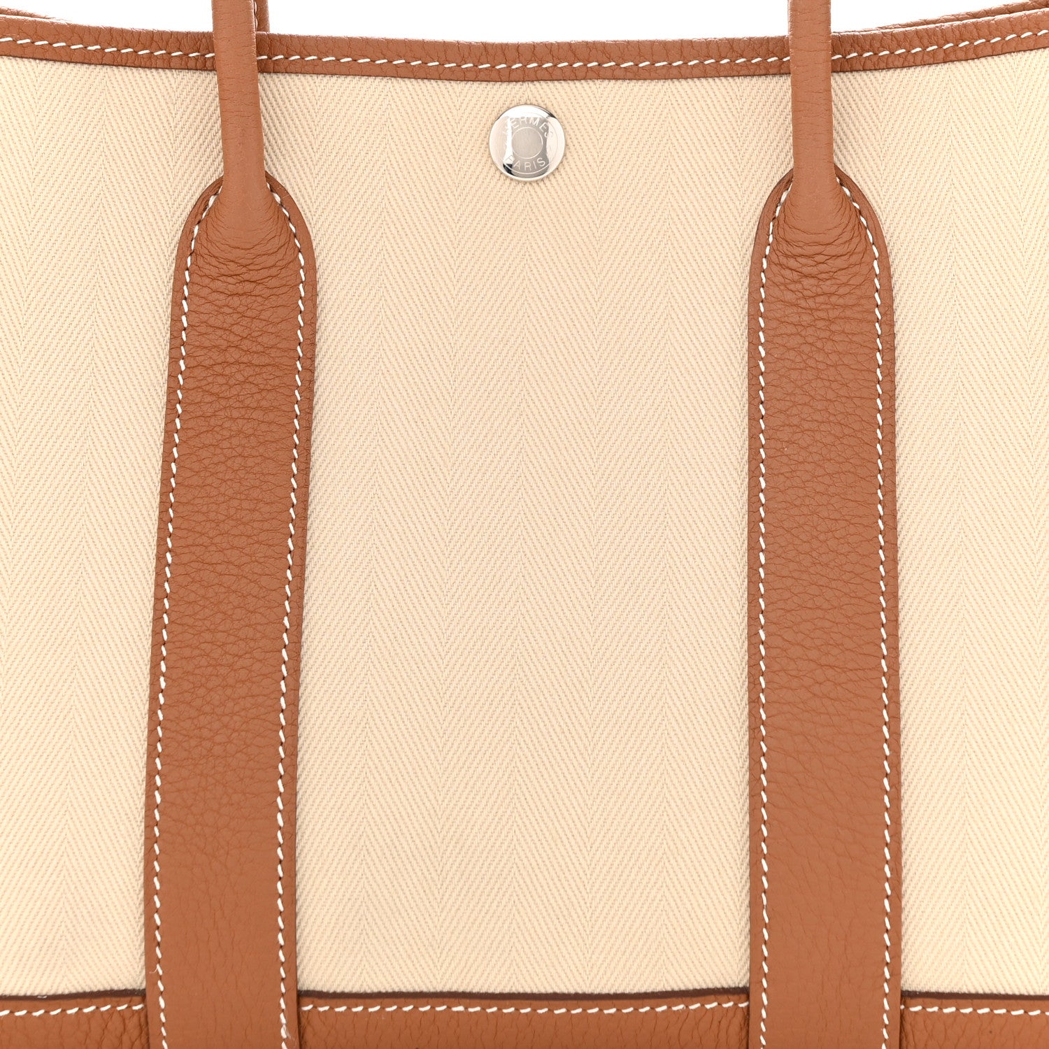 Hermes Toile Negonda Garden Party 30 TPM Tote Gold 8 of 11