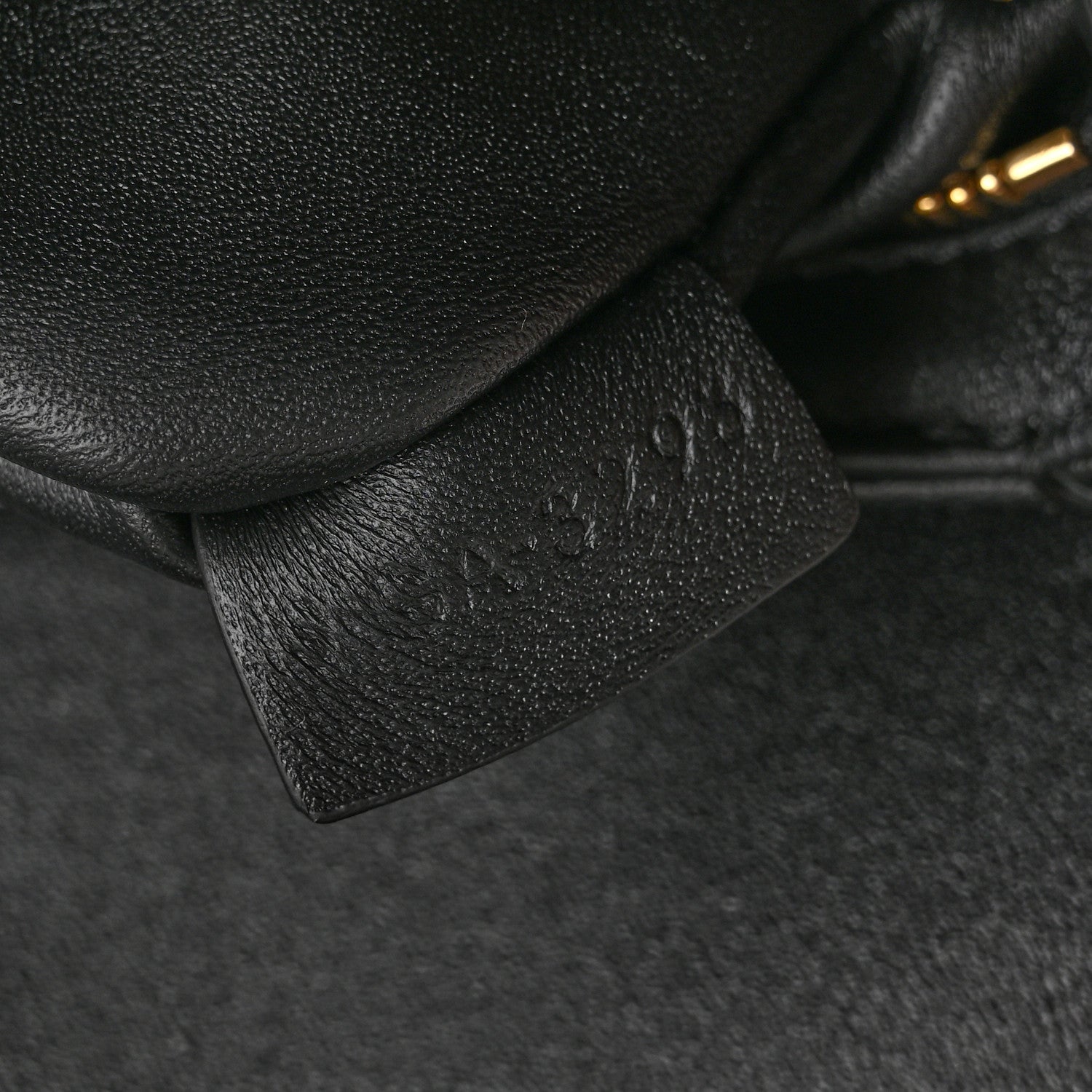 Celine Shiny Calfskin Teen Triomphe Black 8 of 13