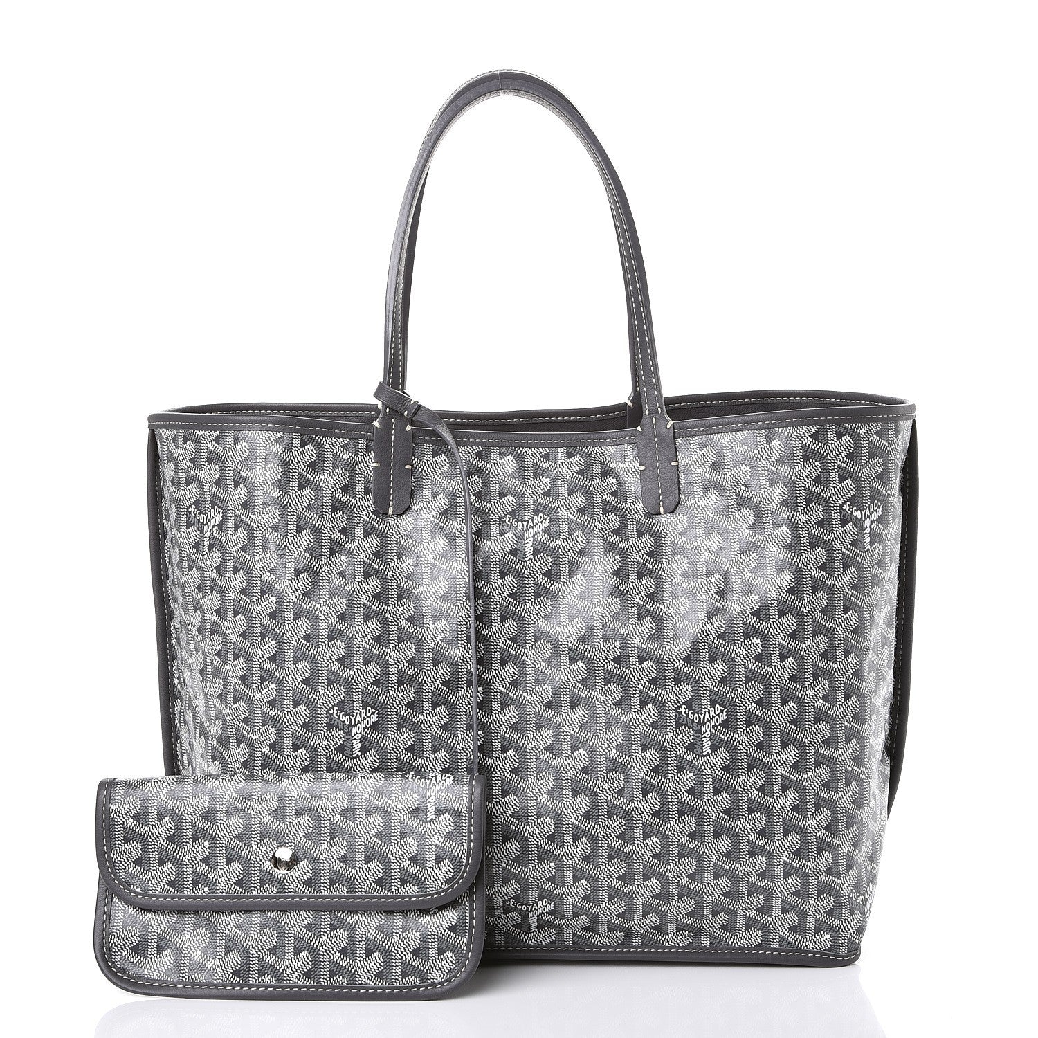 Goyard Goyardine Reversible Anjou PM Grey 255220 – FASHIONPHILE