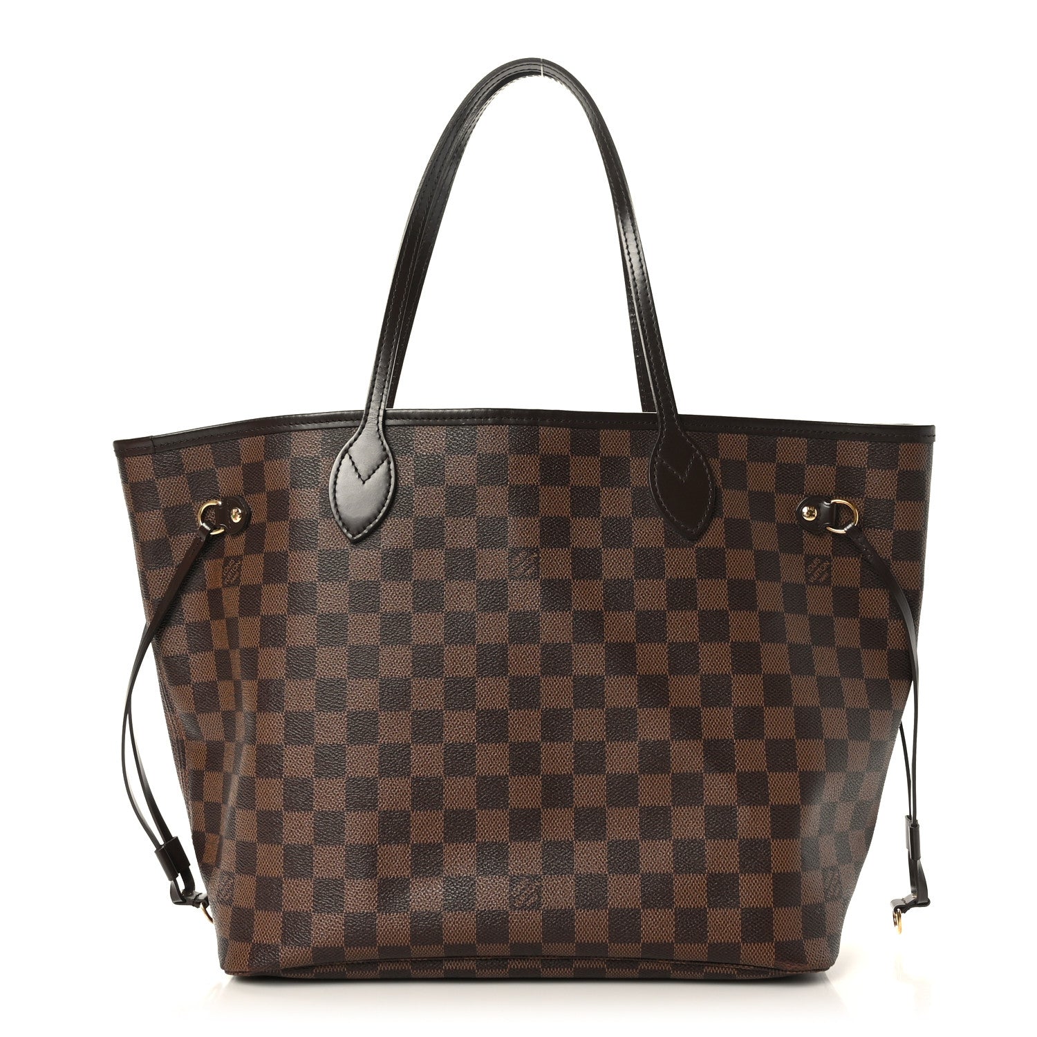 Louis Vuitton Damier Ebene Neo Neverfull MM Rose Ballerine 1 of 11