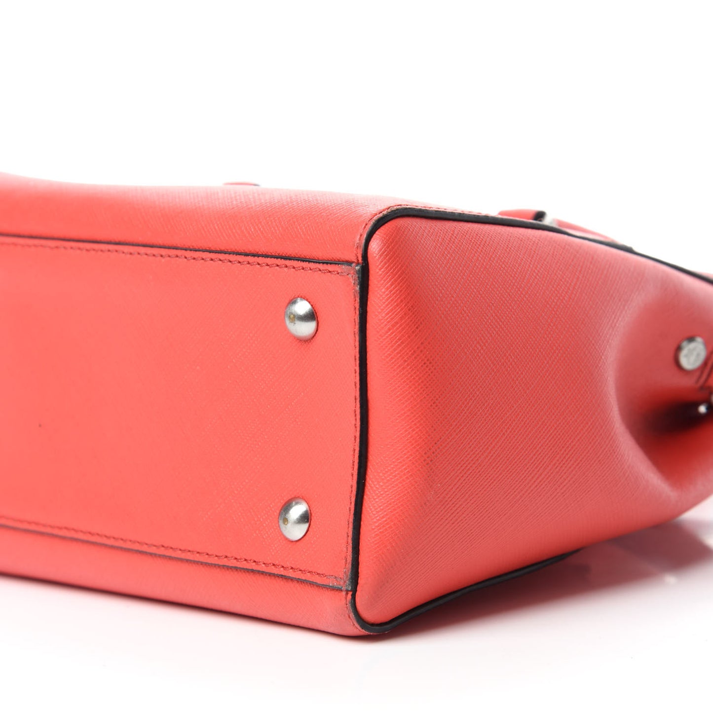 Saffiano Small Elda Tote Red