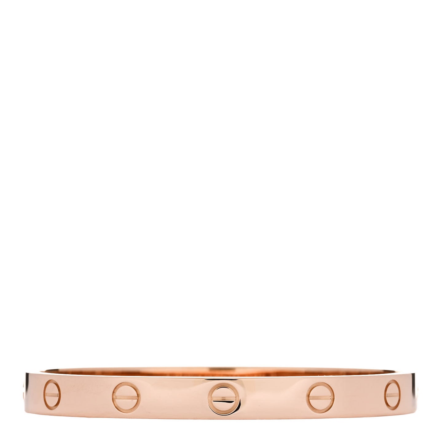 18K Pink Gold LOVE Bracelet 16