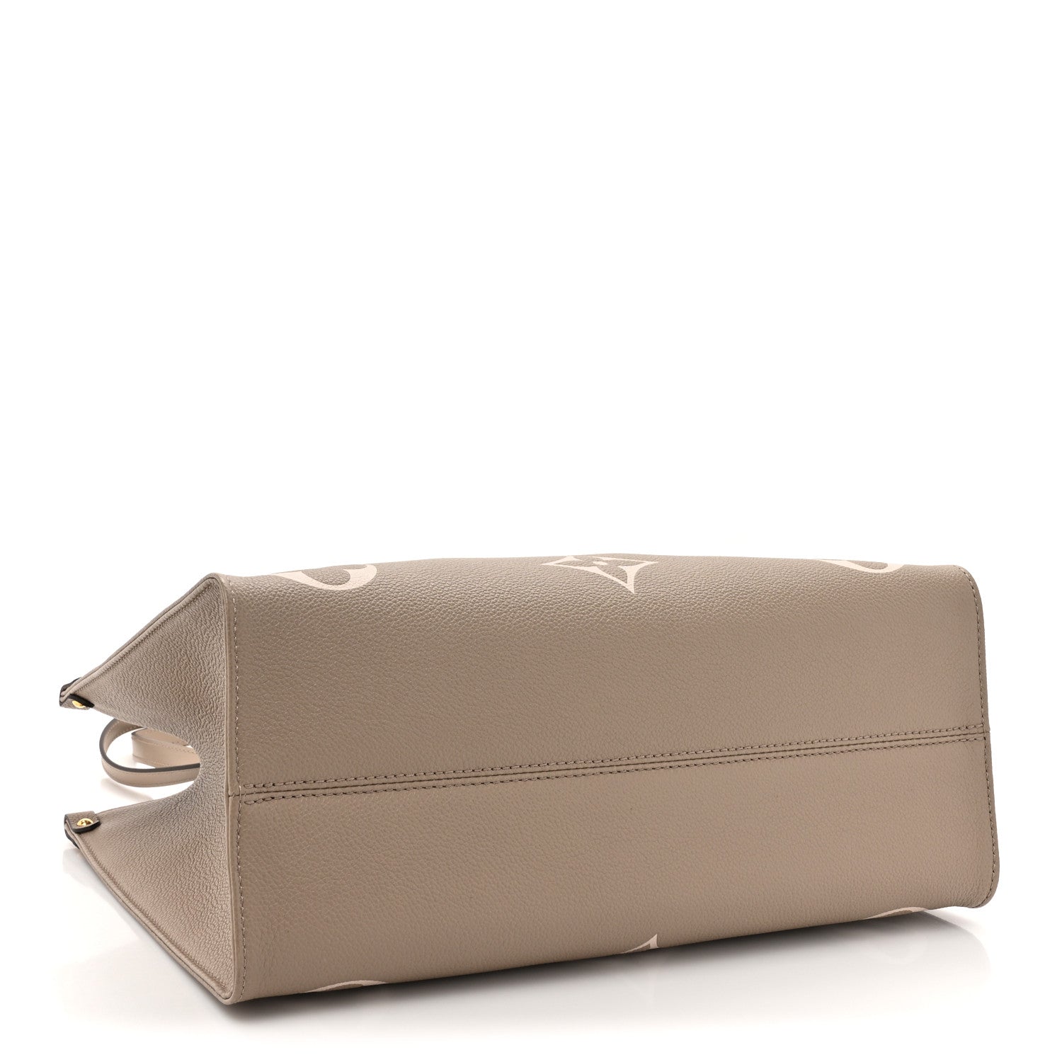 Louis Vuitton Empreinte Monogram Giant Onthego MM Tourterelle Creme 4 of 14