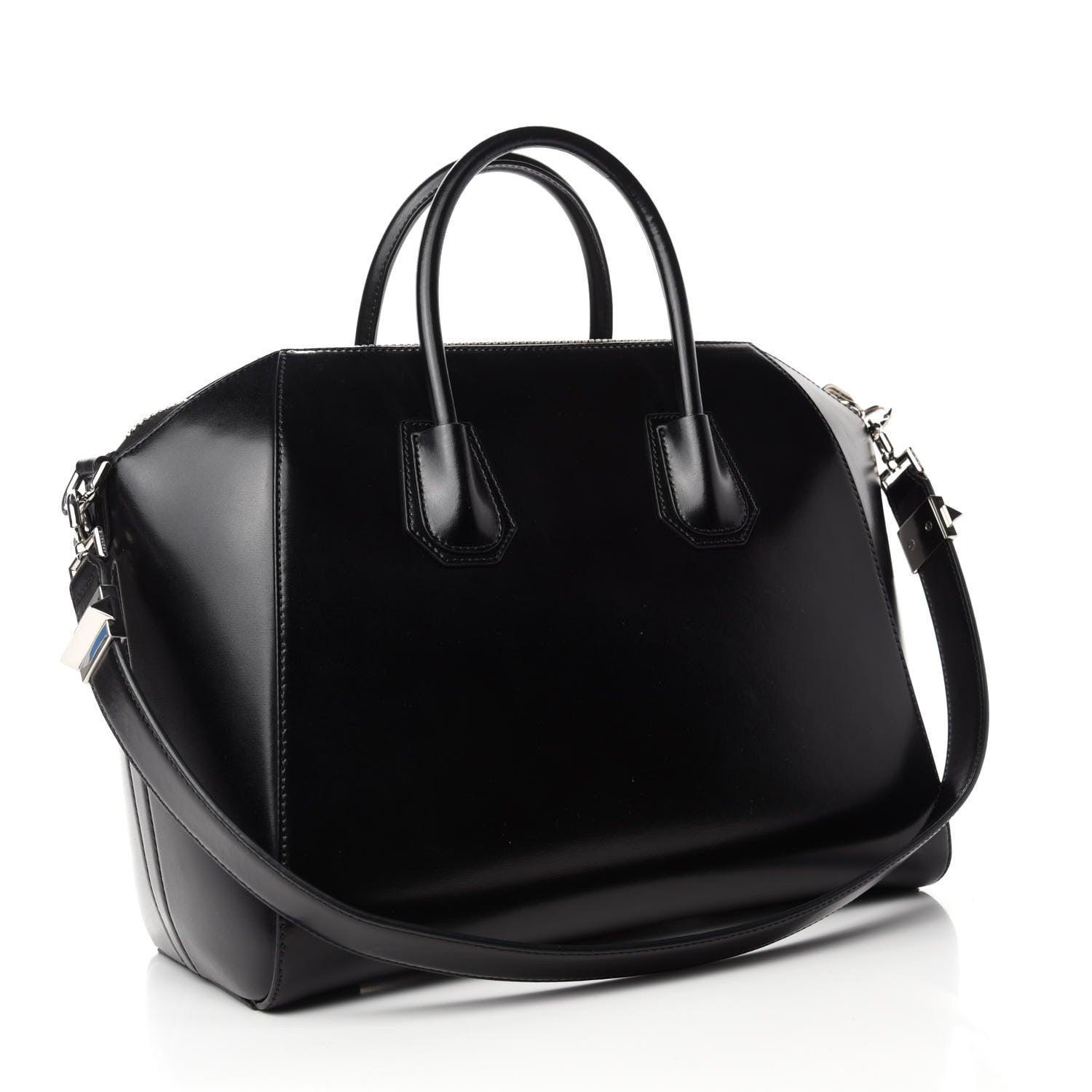 Givenchy Shiny Lord Calfskin Medium Antigona Black 3 of 10