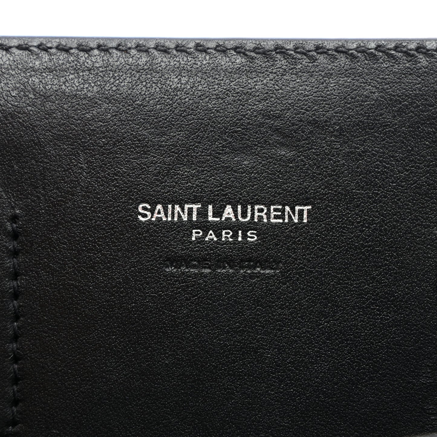 Calfskin Crocodile Embossed Nano Sac De Jour Black