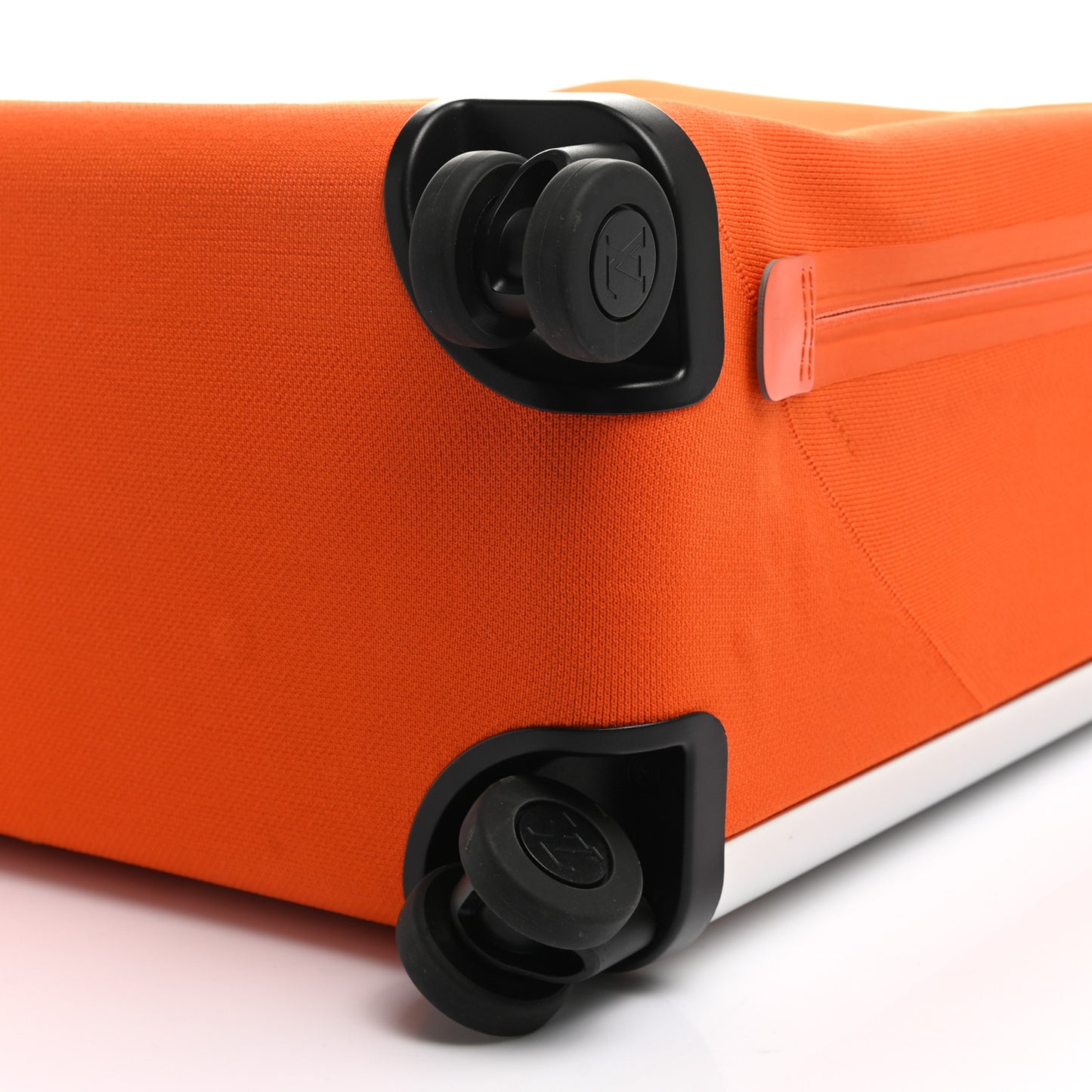 Knit Monogram Horizon Soft 55 Suitcase Orange