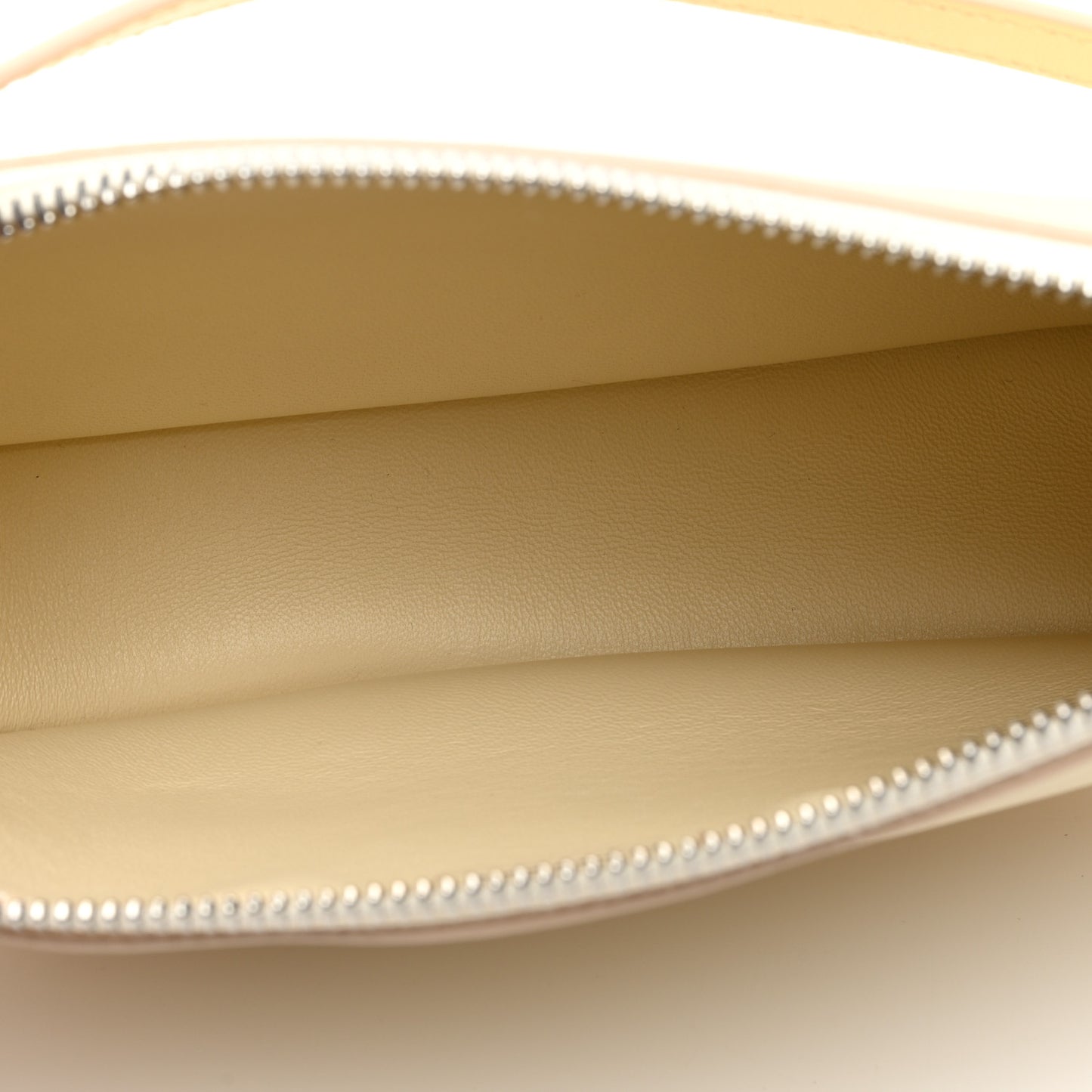 Calfskin Mini Shield Sling Bag Pearl