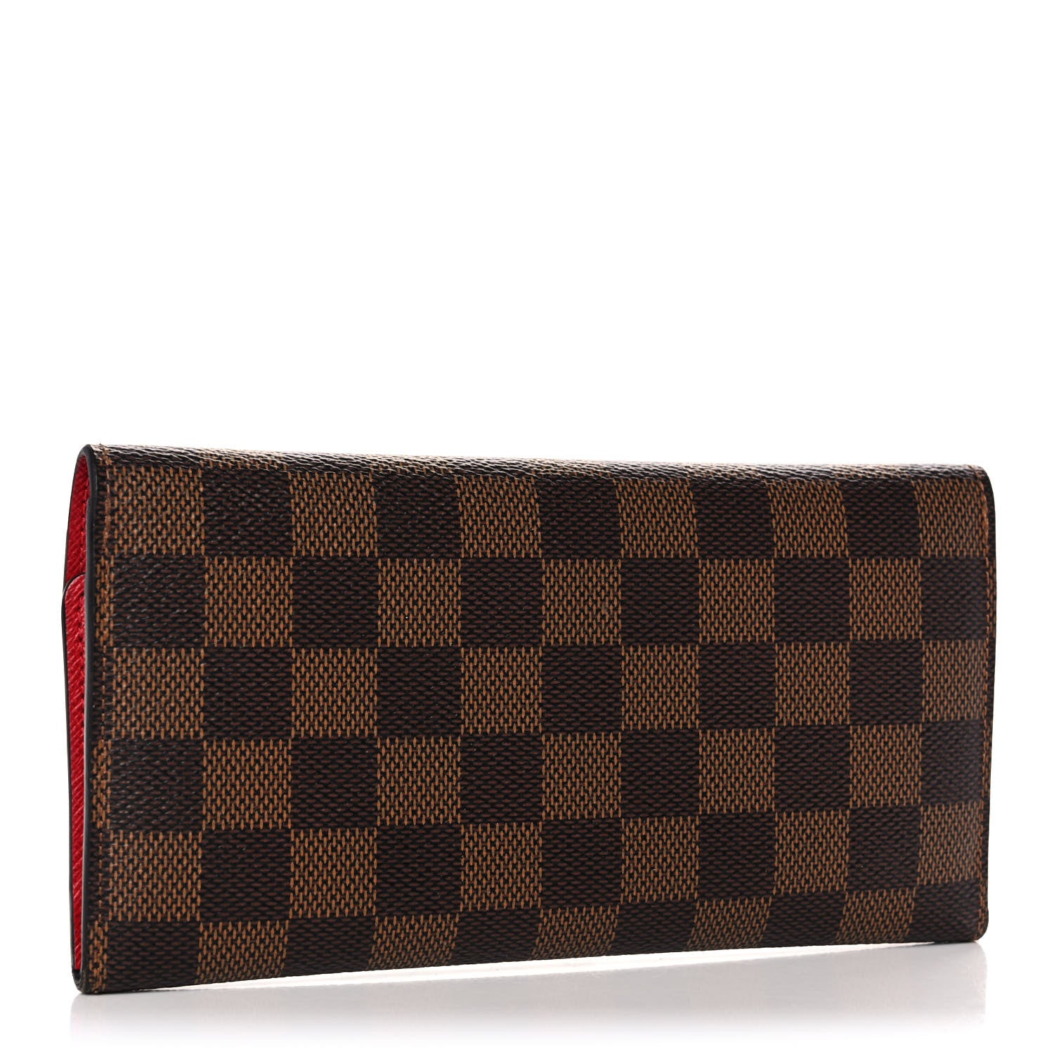 Louis Vuitton Damier Ebene Josephine Wallet Red 4 of 15