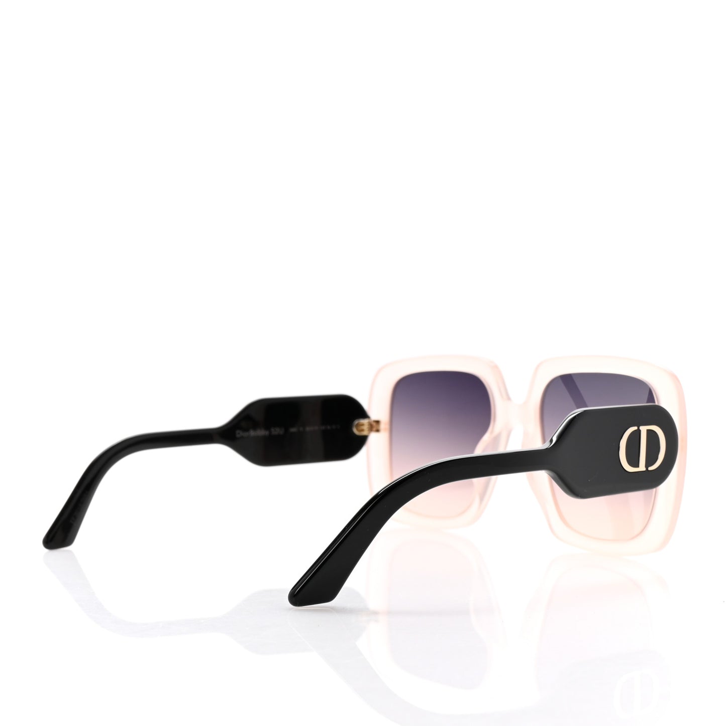 Acetate Diorbobby S2U Sunglasses Pink Black