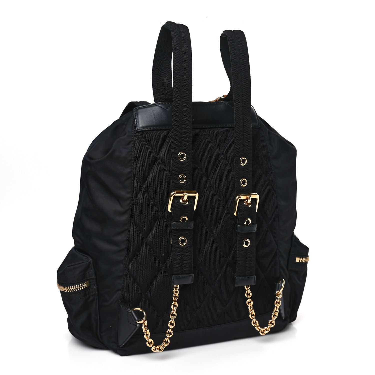 Burberry Nylon Large Rucksack Backpack Black 3 of 8