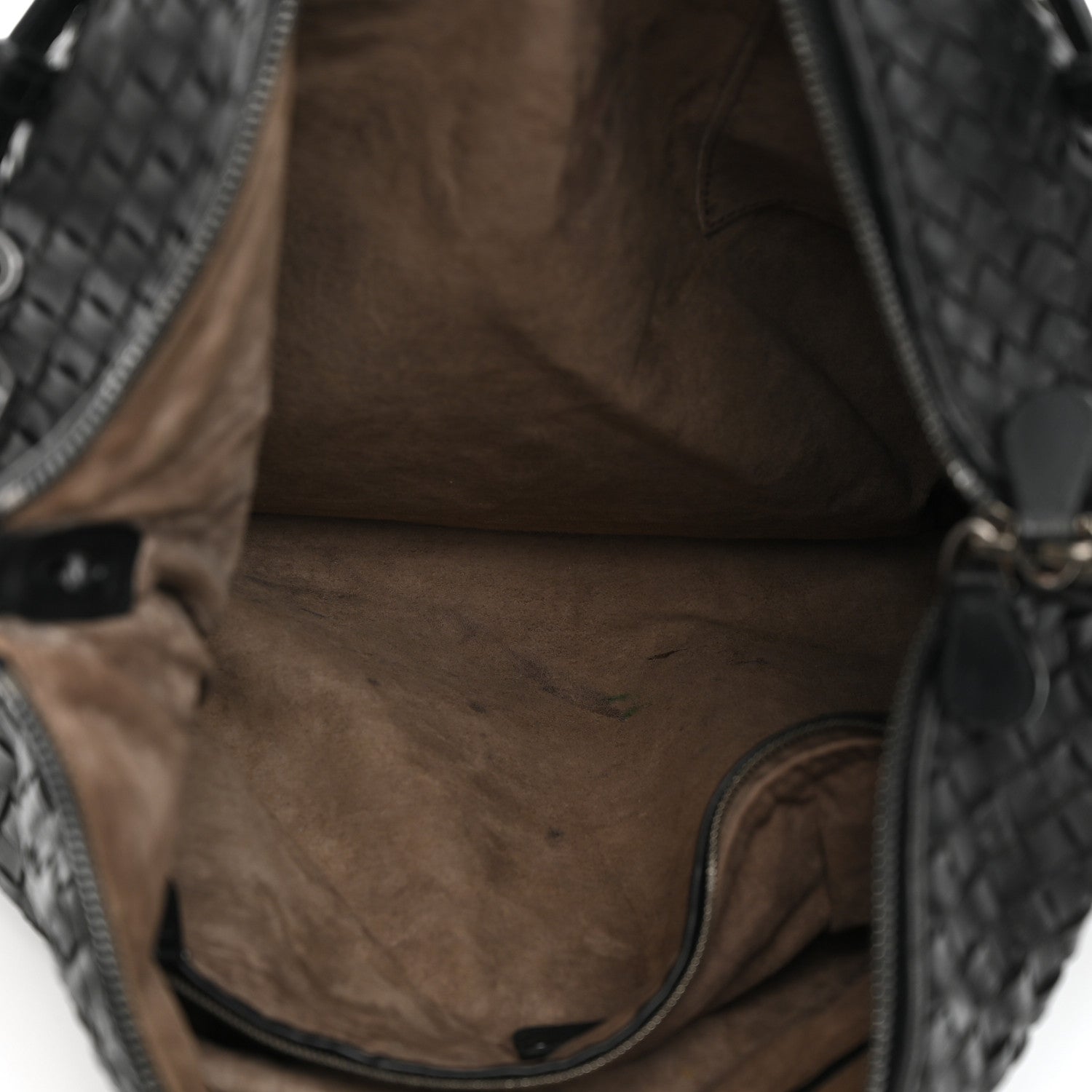 Bottega Veneta Nappa Intrecciato Maxi Convertible Tote Black 5 of 12