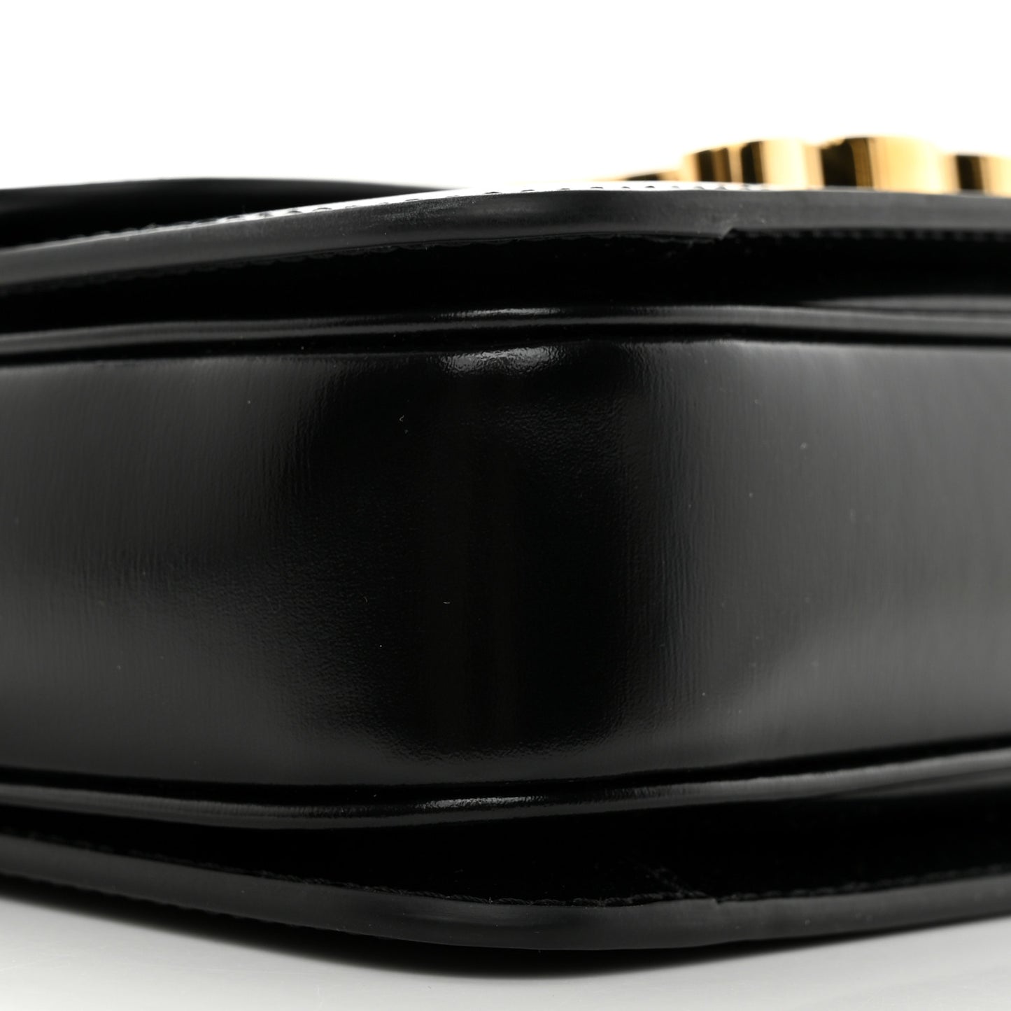 Shiny Calfskin Teen Triomphe Black