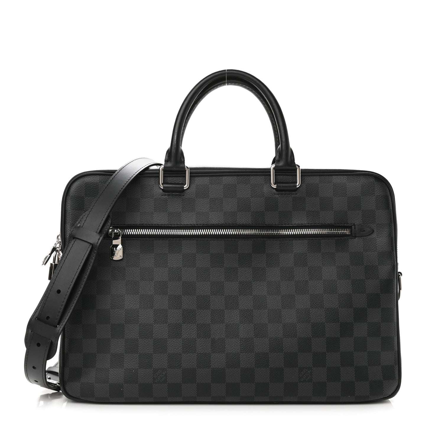 Damier Graphite Porte-Documents Business MM