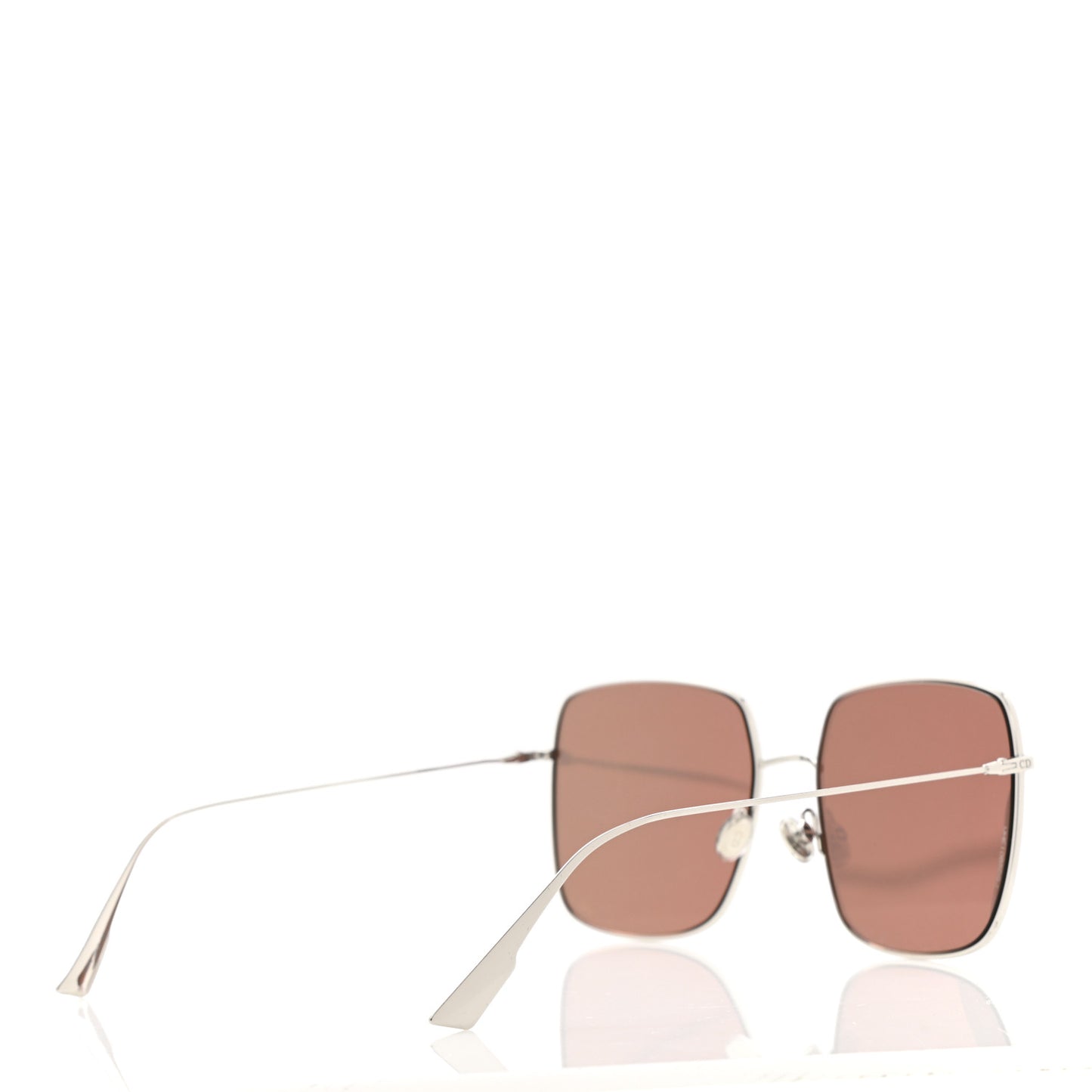 Metal Stellaire 1 Square Sunglasses Silver
