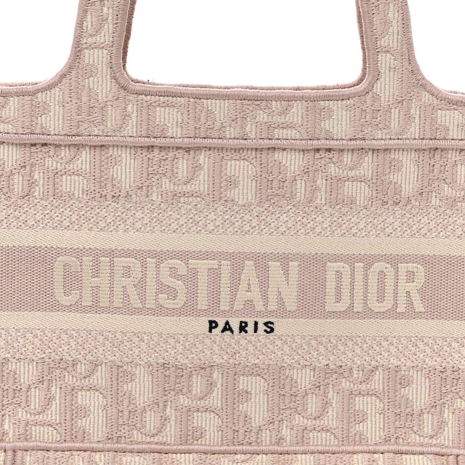Christian Dior Oblique Mini Book Tote Rose Des Vents Multicolor 7 of 10