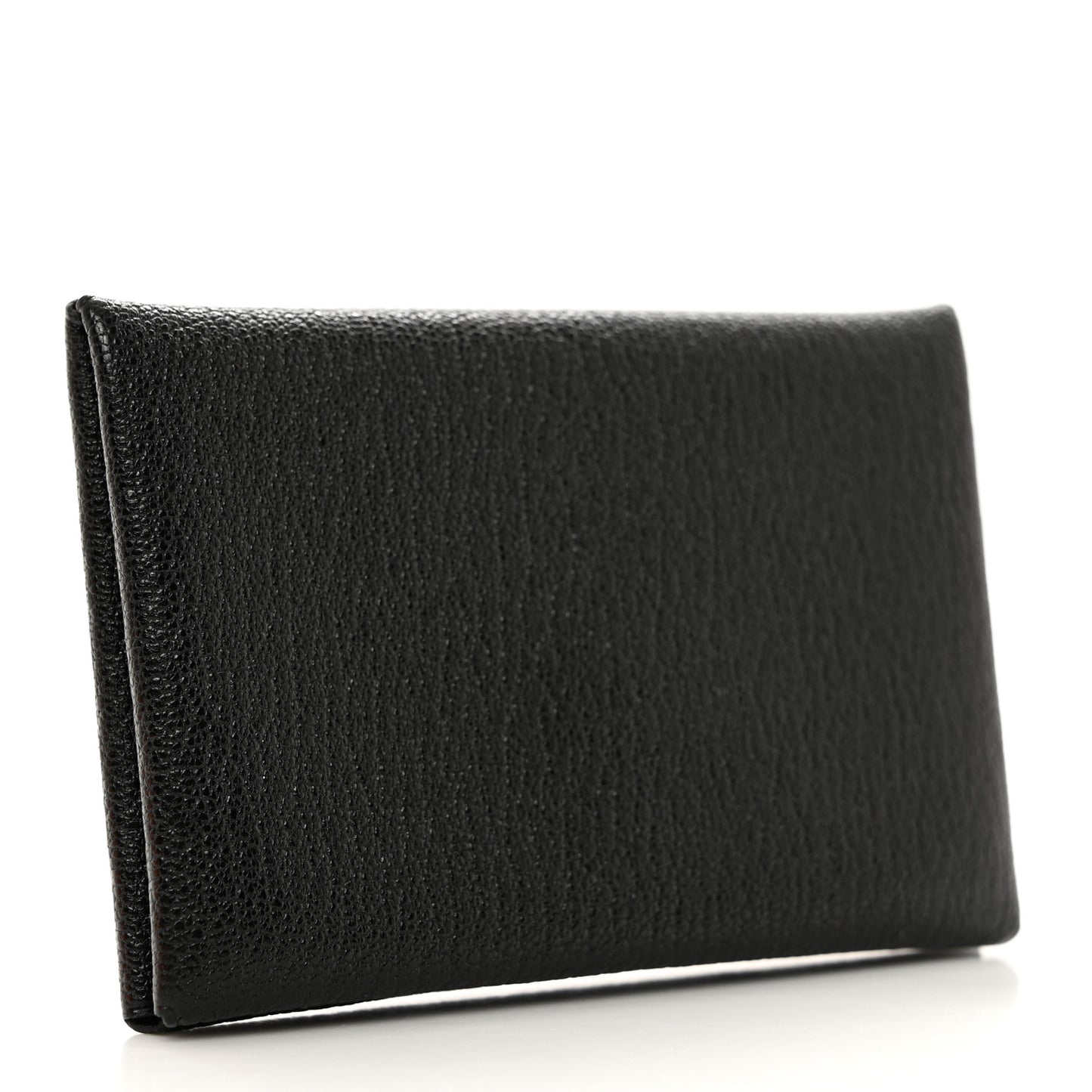 Chevre Mysore Calvi Card Case Black