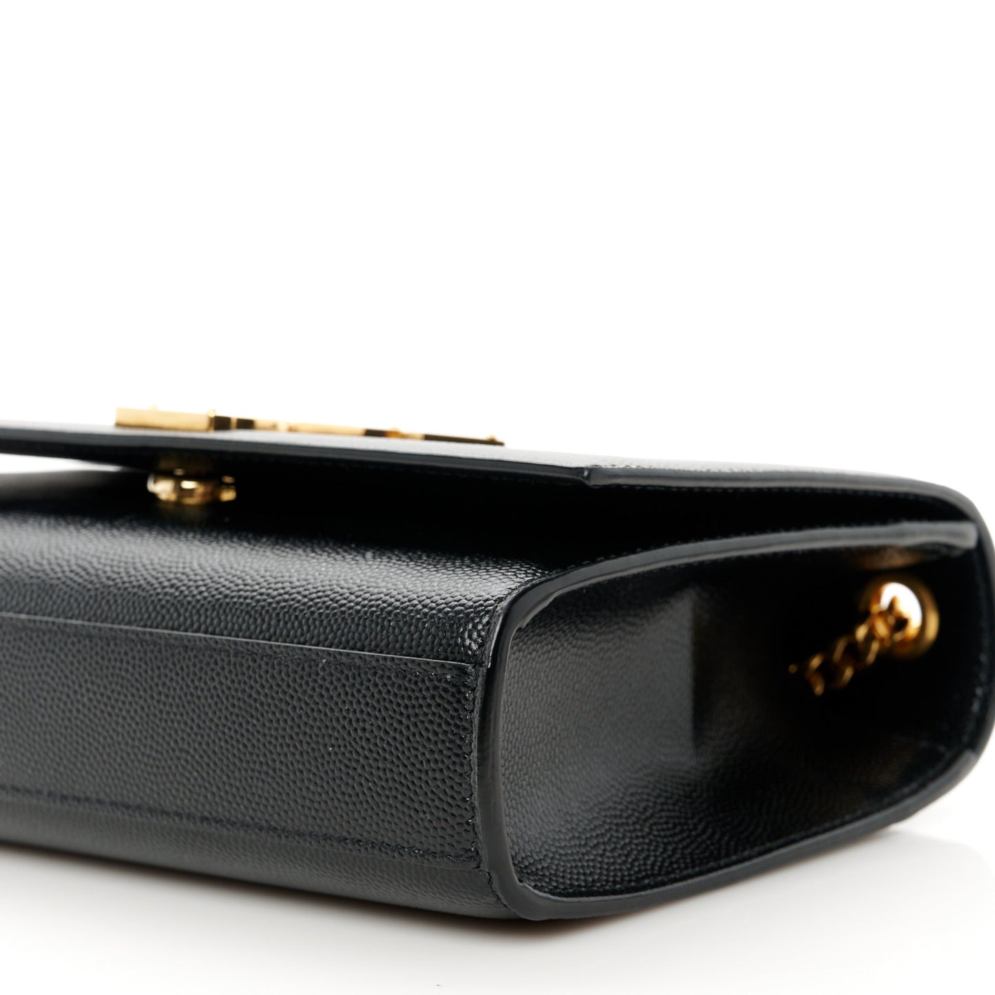 Grain De Poudre Small Monogram Kate Satchel Black