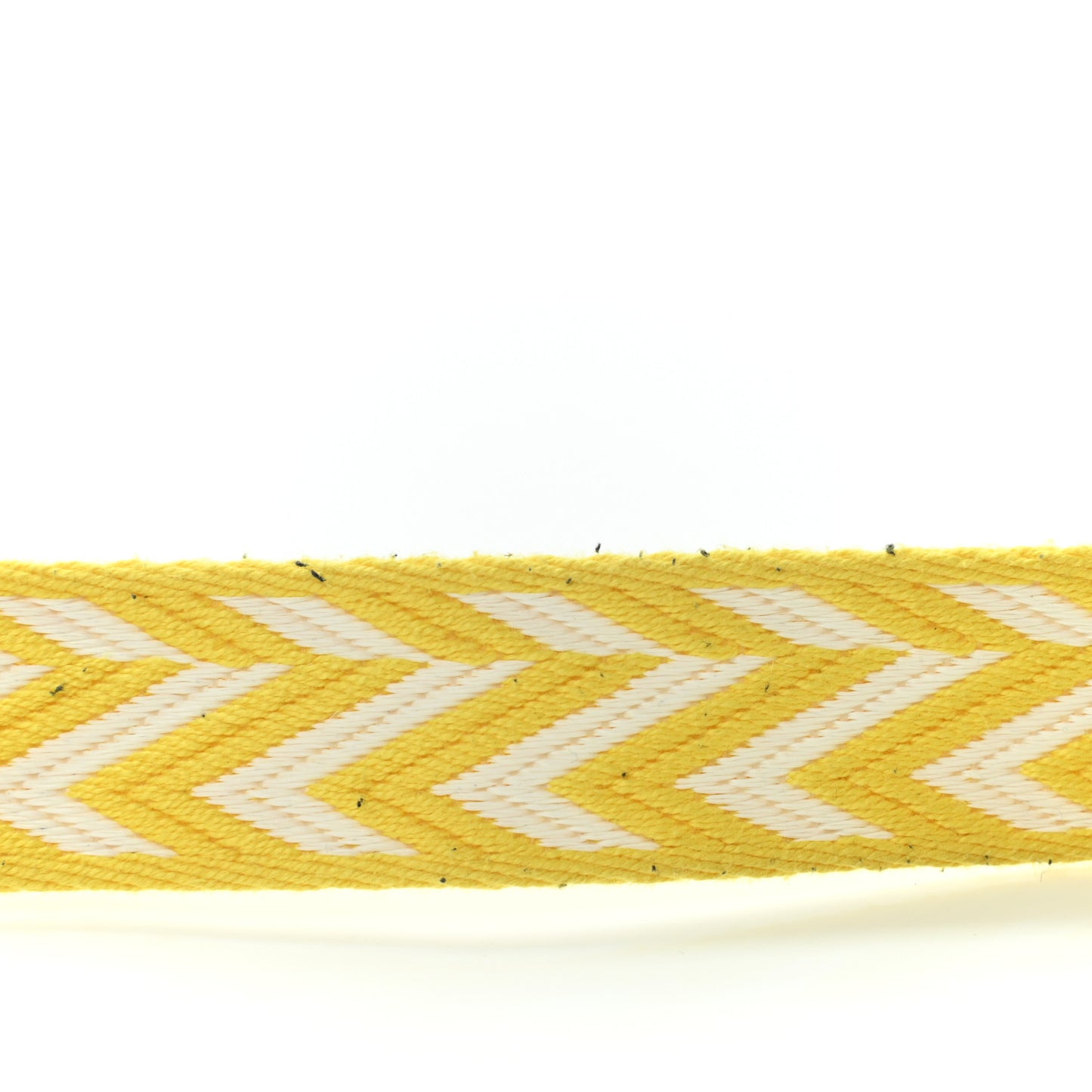 Toile Swift 25mm Sangle ZigZag Shoulder Strap Jaune de Naples White
