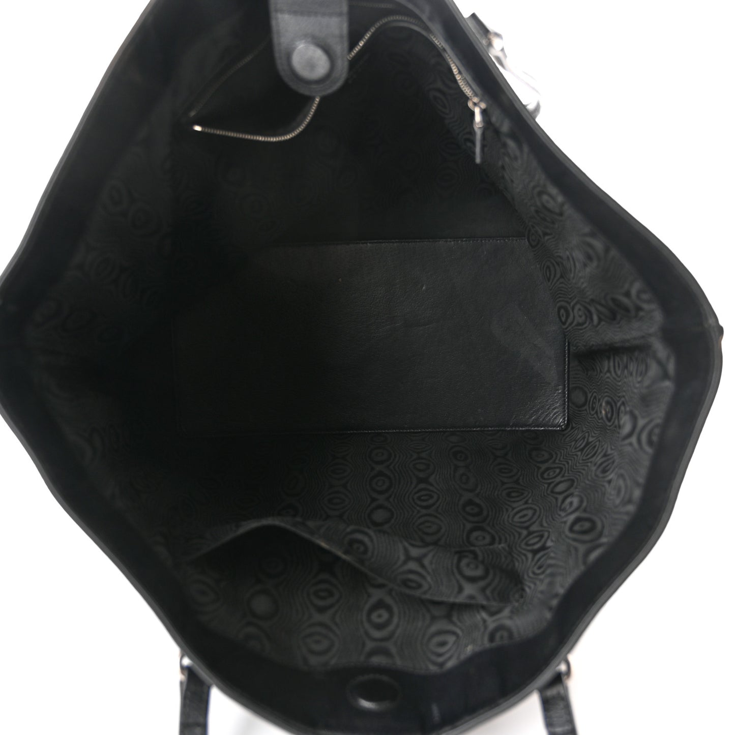 X BALENCIAGA BB Monogram Web Graffiti Large Ophidia Shopping Tote Black