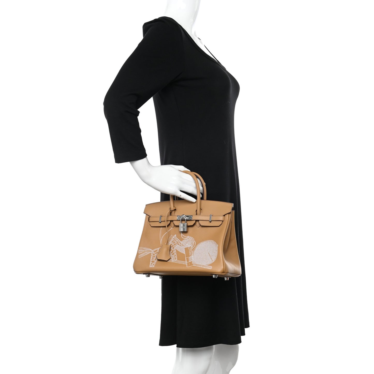 Swift In & Out Birkin 25 Biscuit