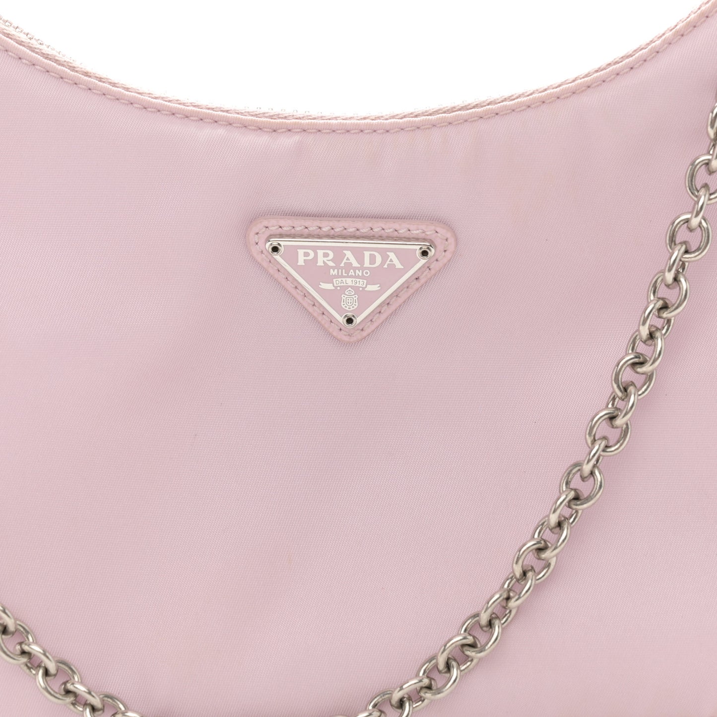 Nylon Re-Edition 2005 Shoulder Bag Alabastro