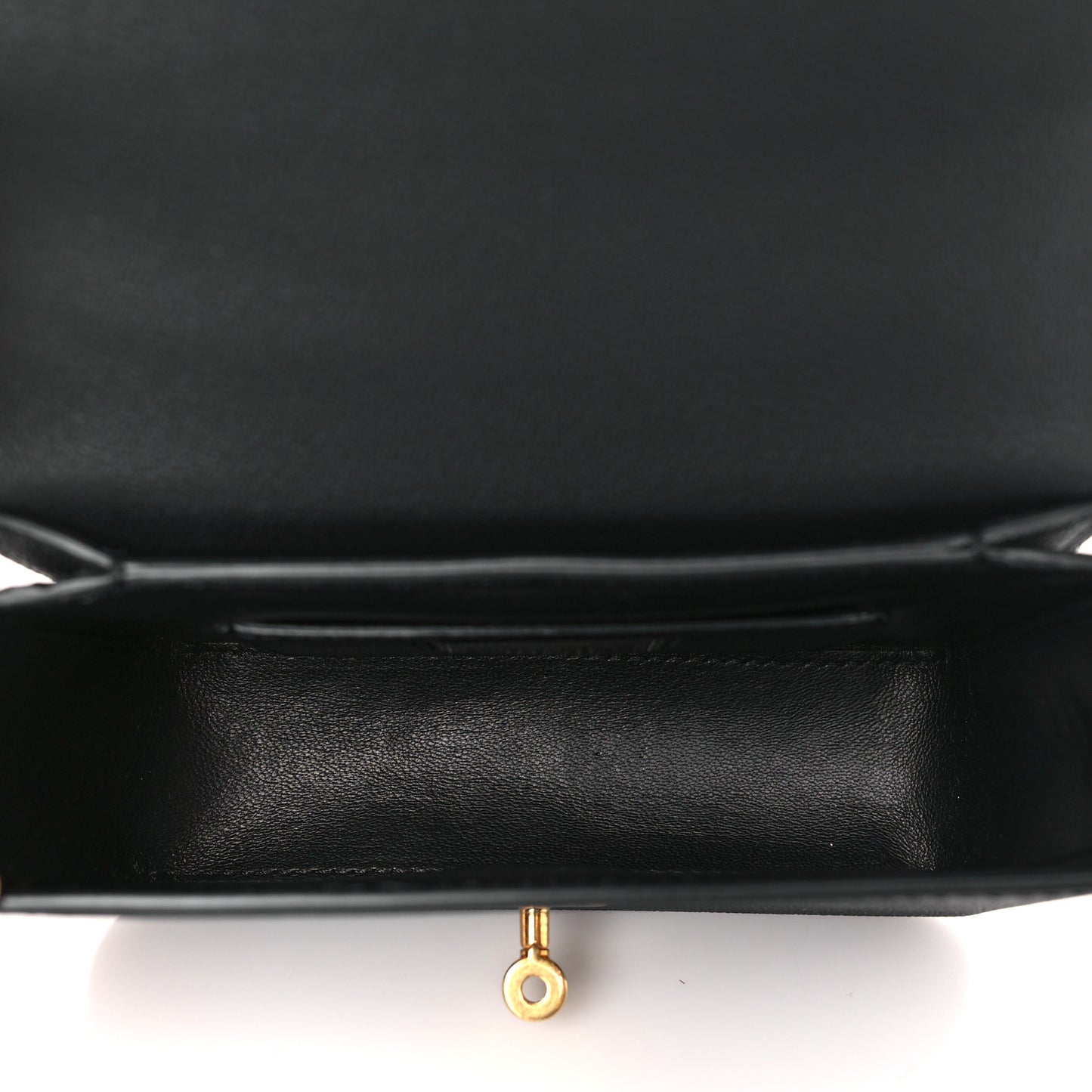 Calfskin Barocco Print Tribute Crossbody Bag Black Gold