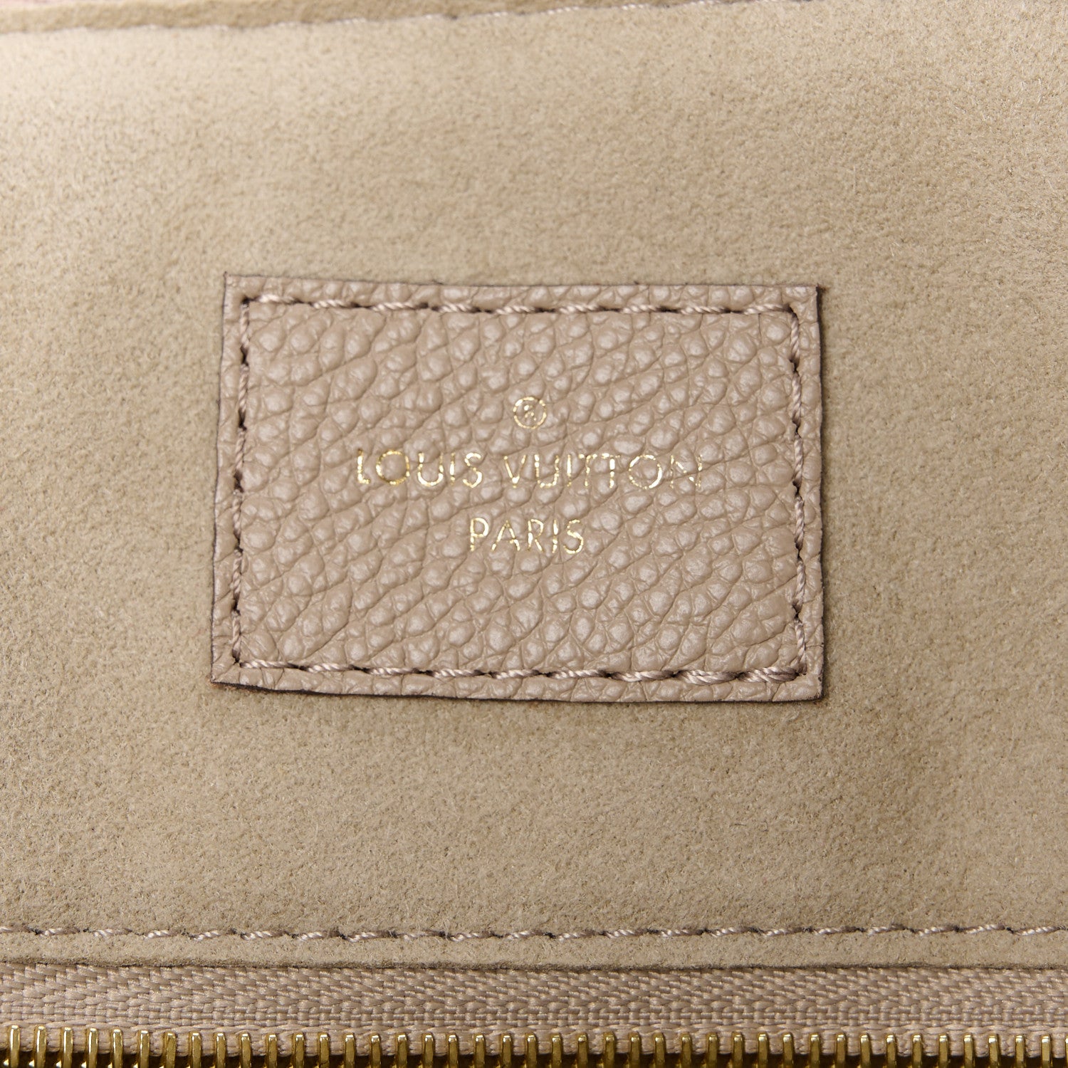 Louis Vuitton Empreinte Monogram Giant Speedy Bandouliere 25 Tourterelle 7 of 12