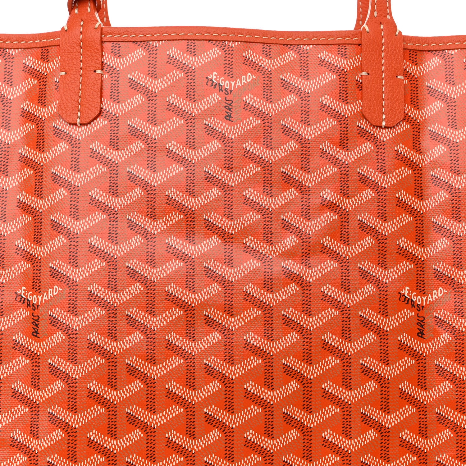 Goyard Goyardine Saint Louis PM Orange 10 of 12