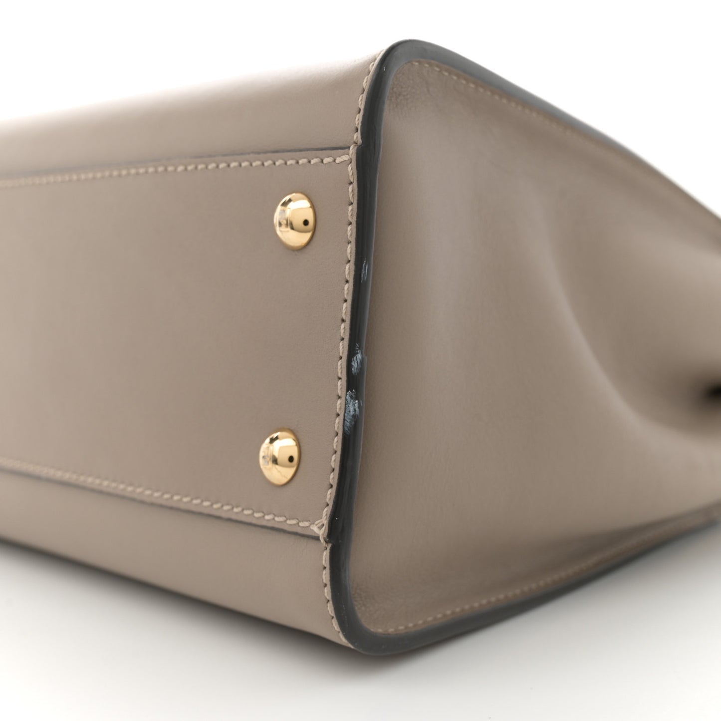 Vitello Seta Plexiglass Tortoise Medium Peekaboo Iconic Satchel Tortora