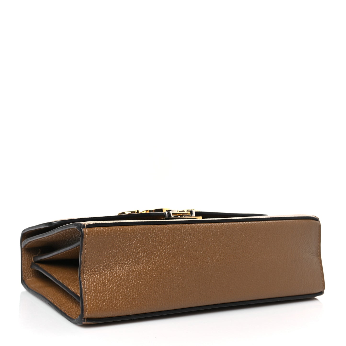Grainy Calfskin Small Zumi Shoulder Bag Friky Taupe