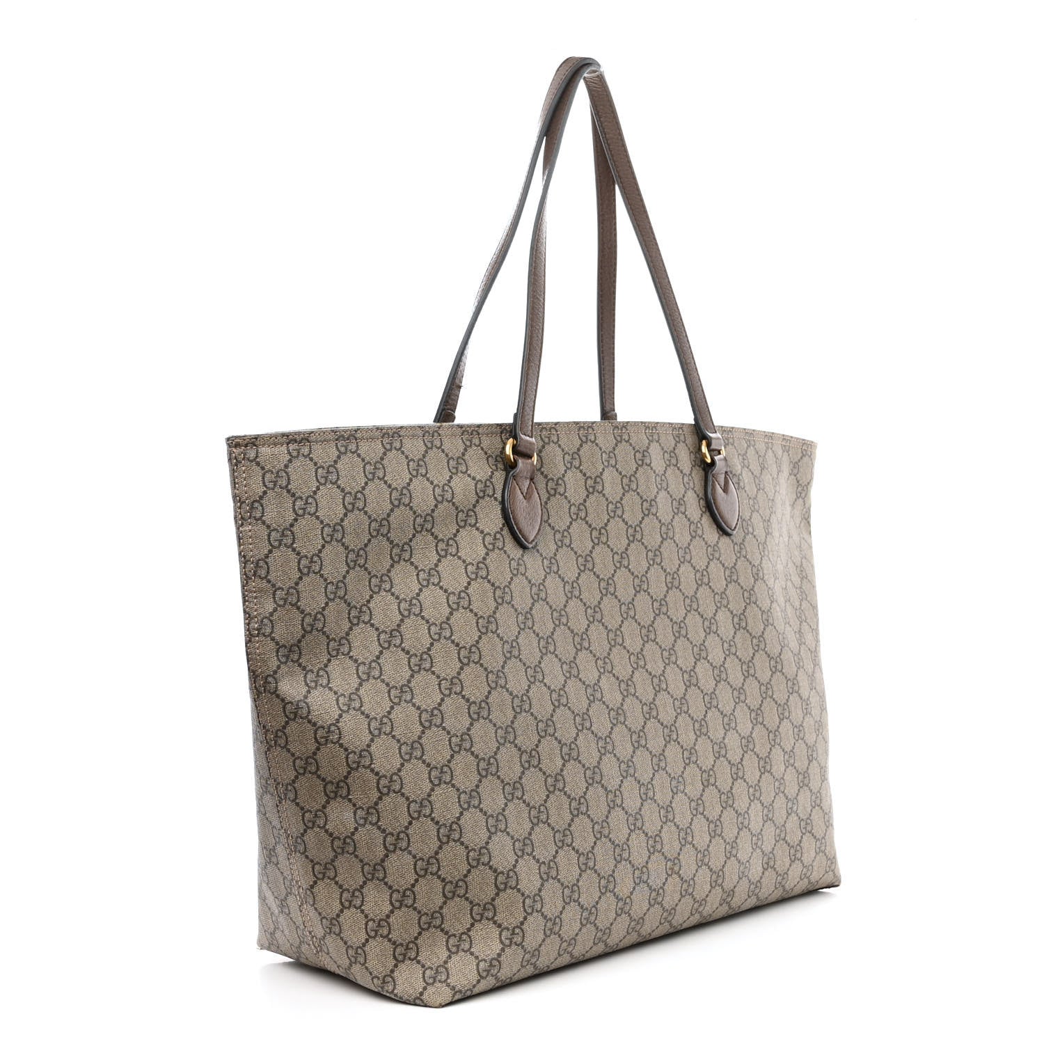 Gucci GG Supreme Monogram Medium Ophidia Shopping Tote Ebony 3 of 19