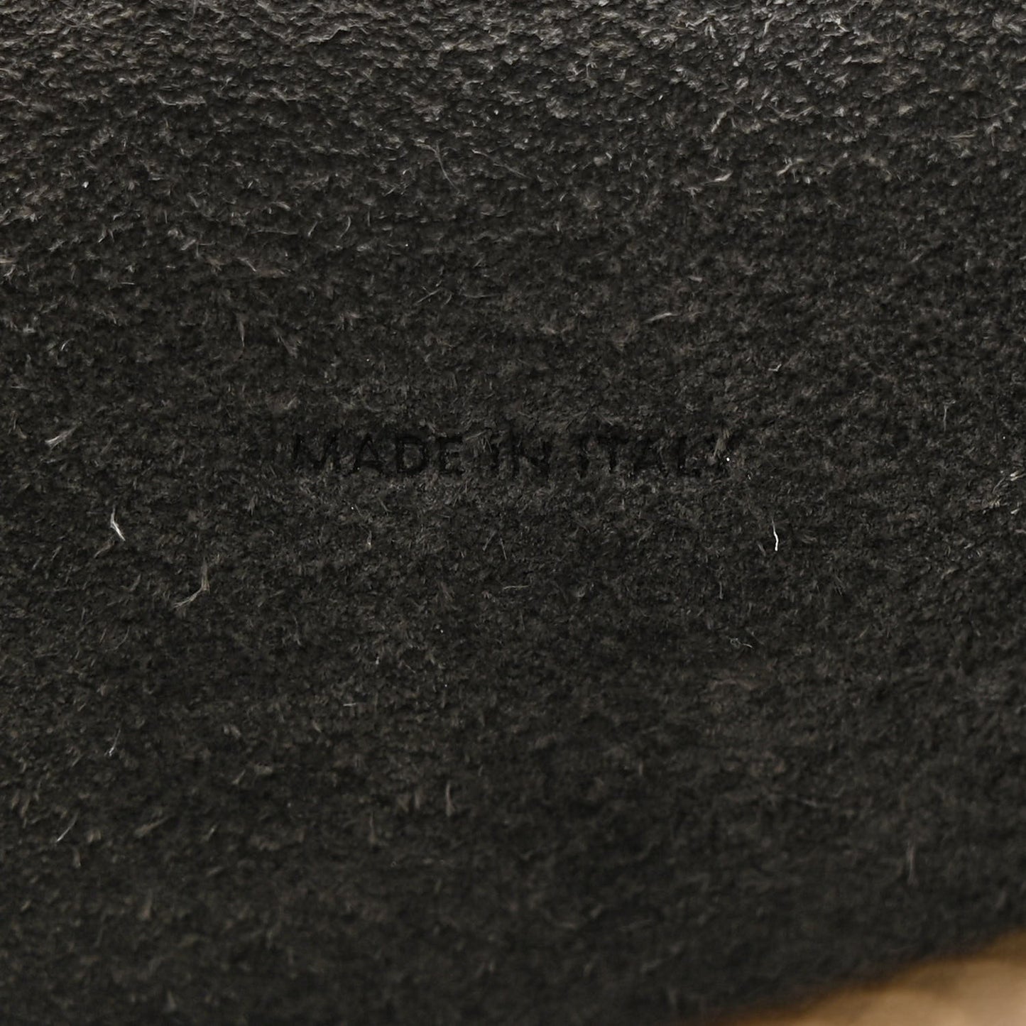 Grained Calfskin Mini Belt Bag Grey