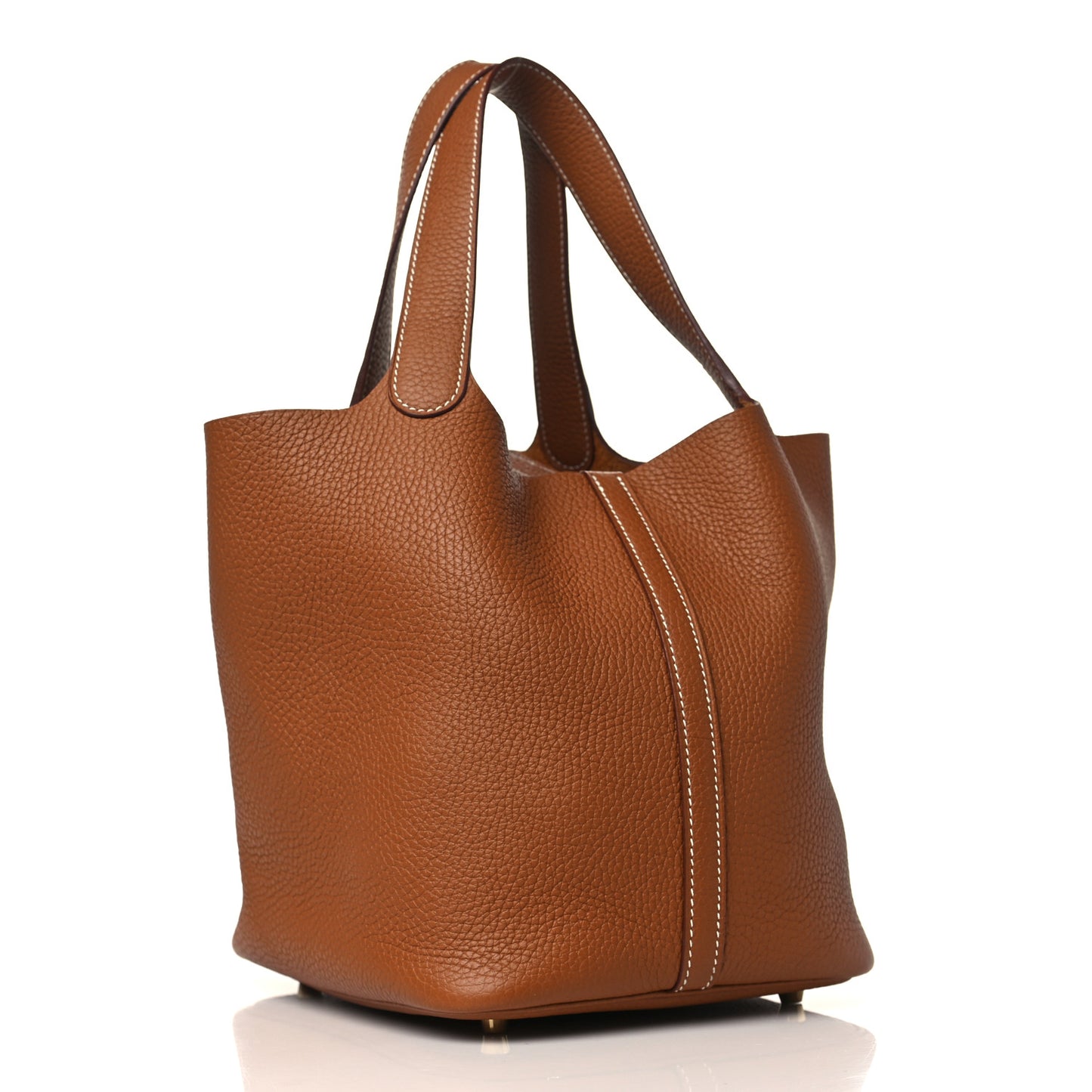 Taurillon Clemence Picotin Lock 22 MM Gold