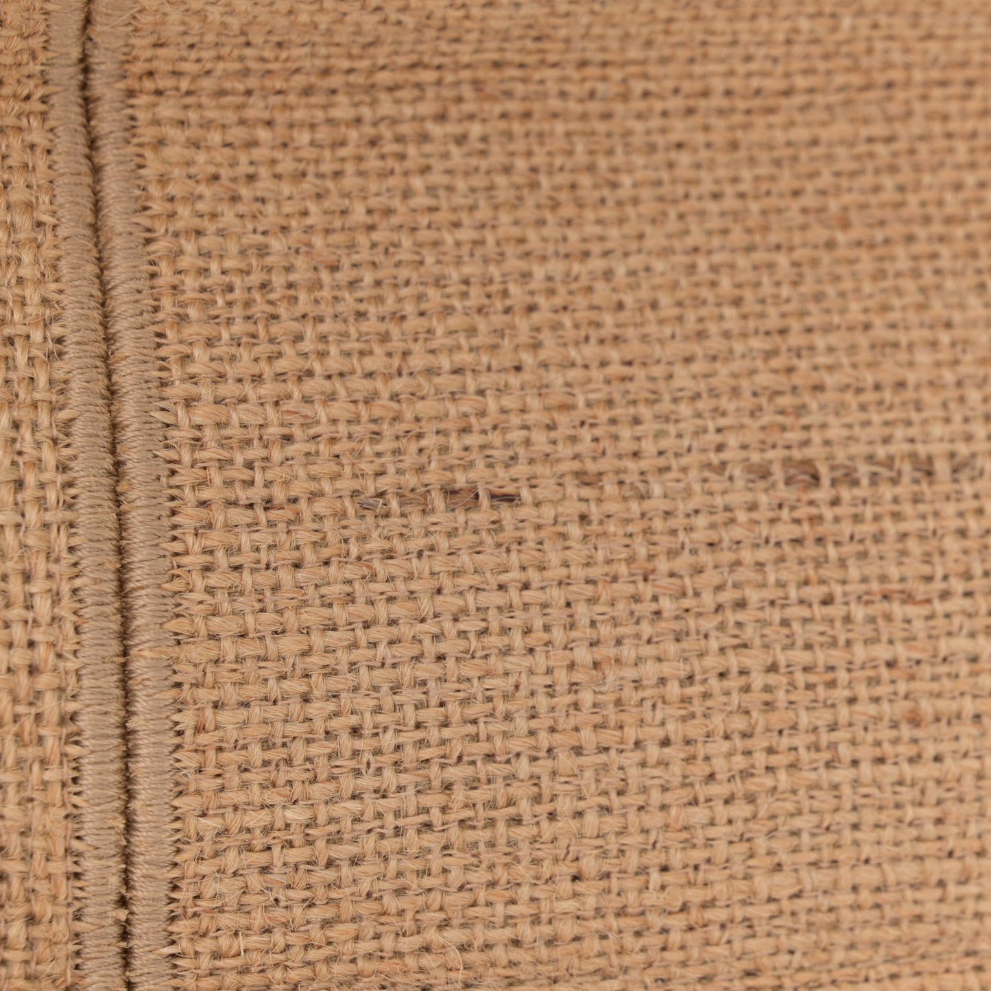 Canvas Jute Embroidered Medium Book Tote Black Beige