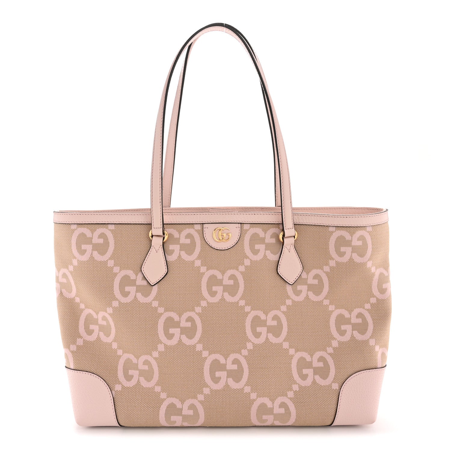 Gucci Monogram Jumbo GG Textured Dollar Calfskin Medium Ophidia