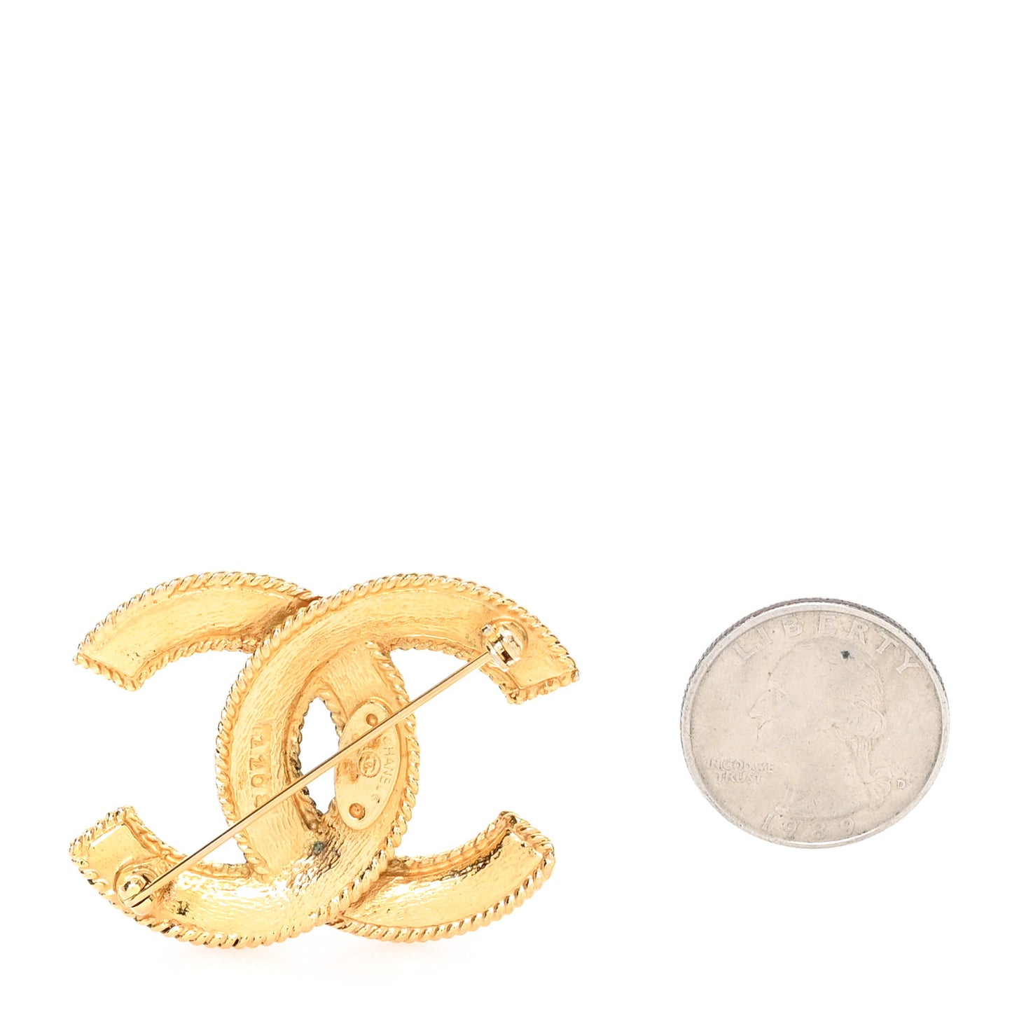CC Brooch Gold