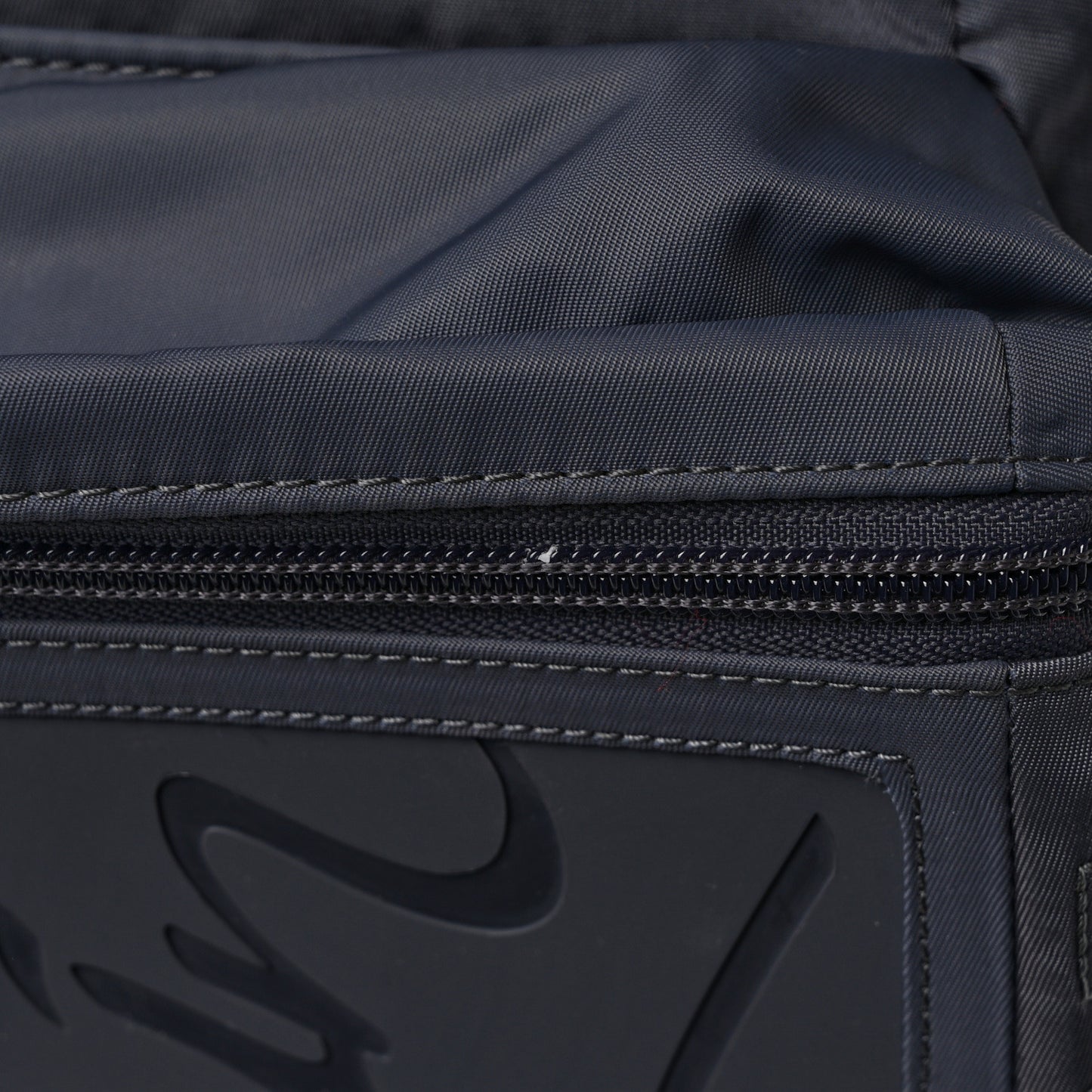 Calfskin Rubber Nylon Loubideal Backpack Smoky
