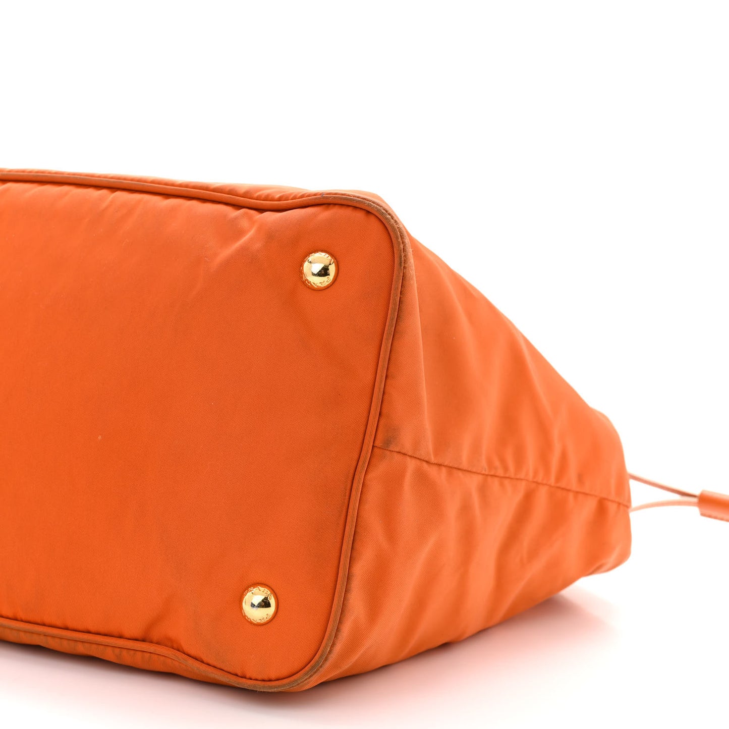 Tessuto Nylon Saffiano Tote Giallo