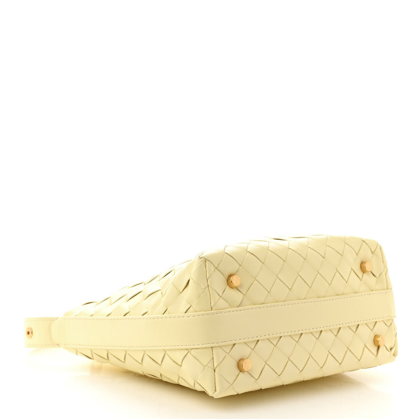 Nappa Intrecciato Mini Wallace Camomile