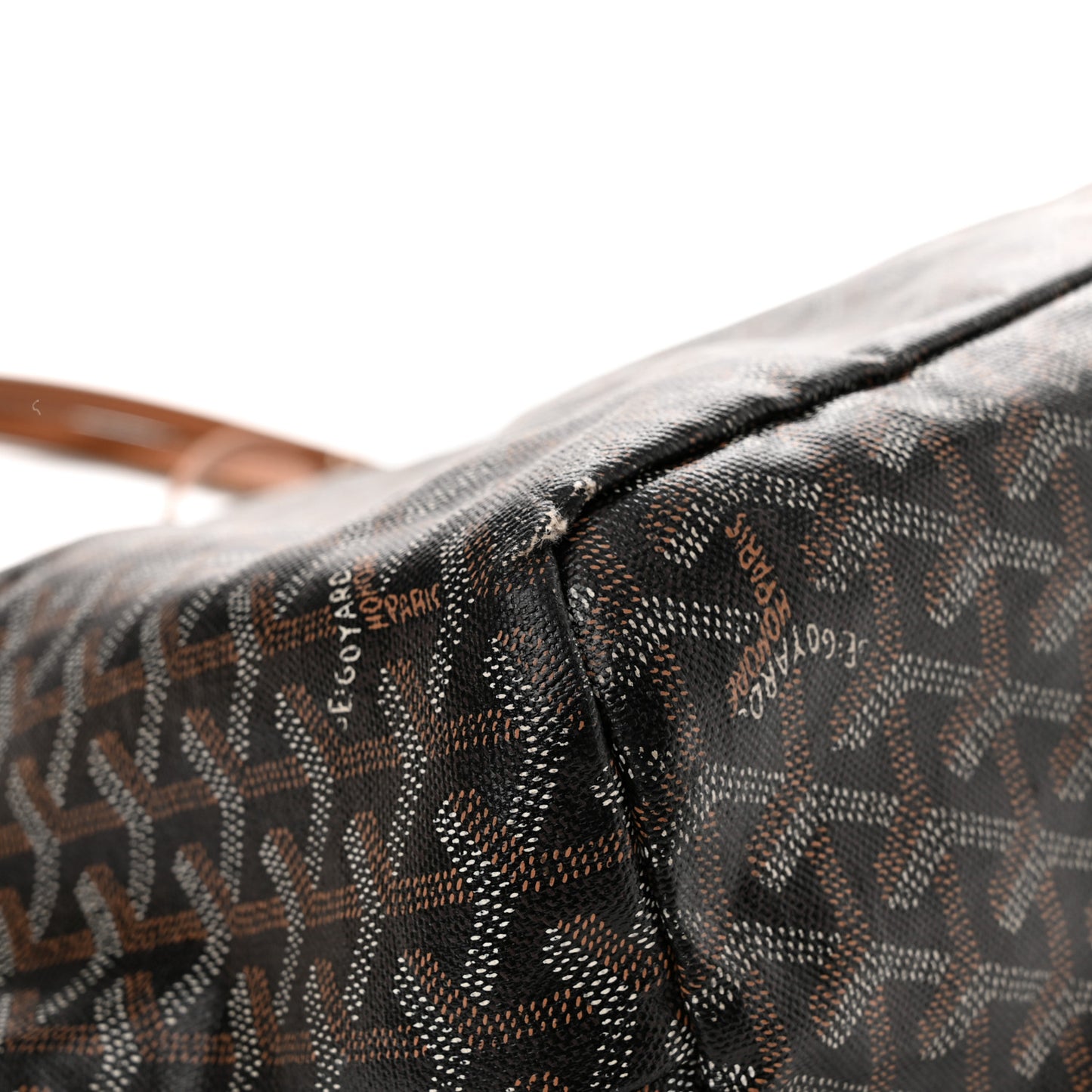 Goyardine Saint Louis PM Black Gold