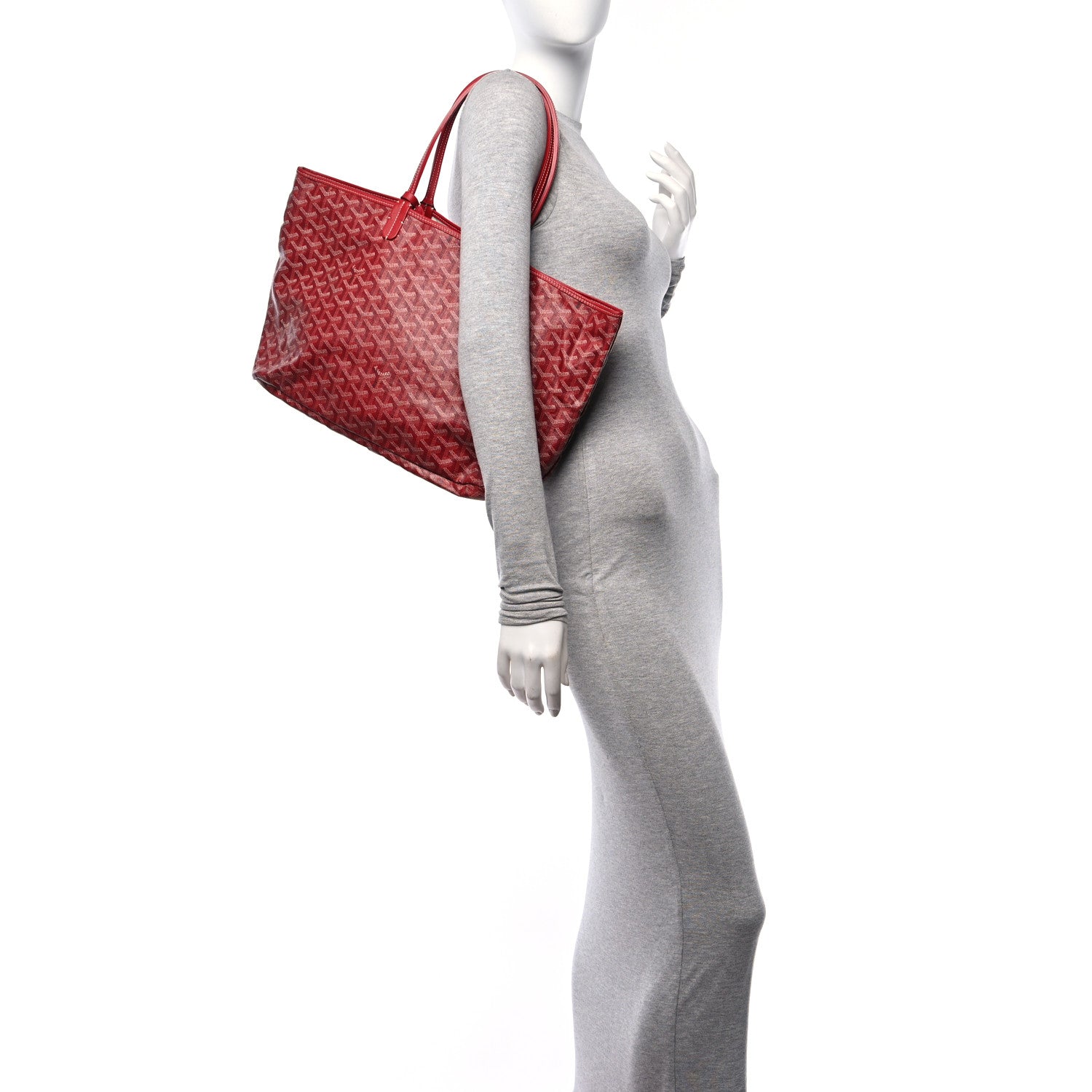 Goyard Goyardine Saint Louis PM Red 2 of 8