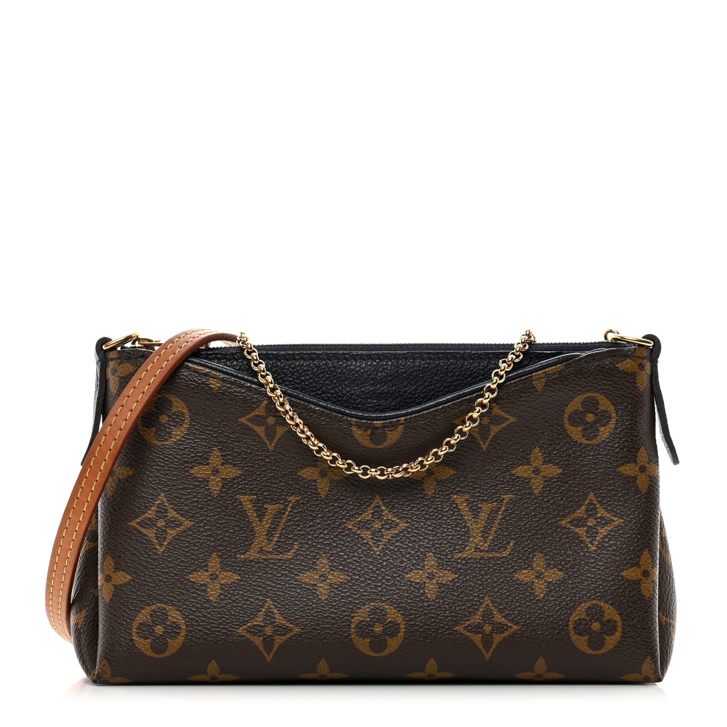 Monogram Pallas Clutch Blue Marine