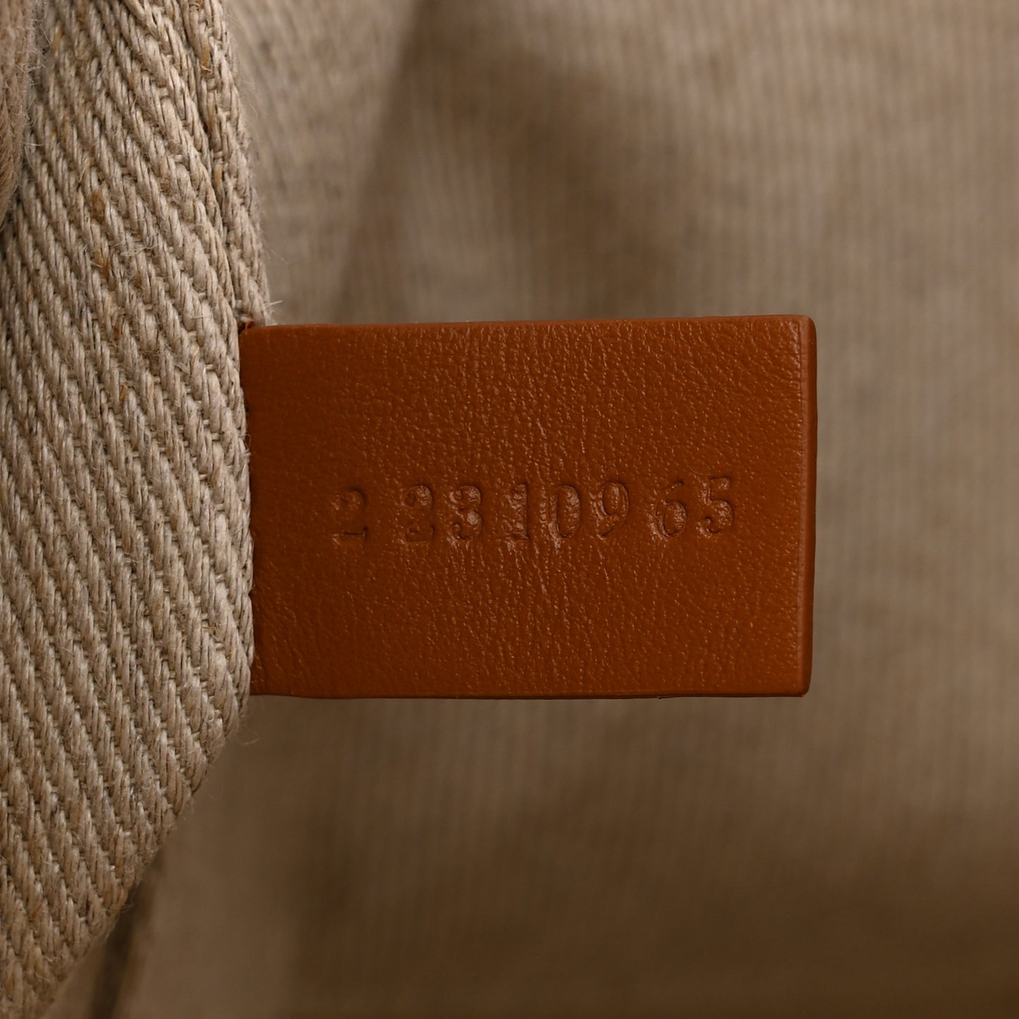 Calfskin Medium Woody Tote Caramel