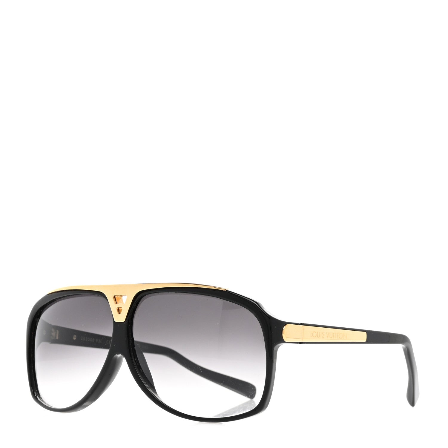 Louis Vuitton Acetate Evidence Sunglasses Z0350E Black 1566632